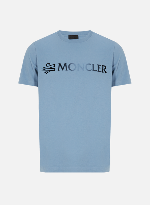 Blaues Logo-T-ShirtMONCLER 