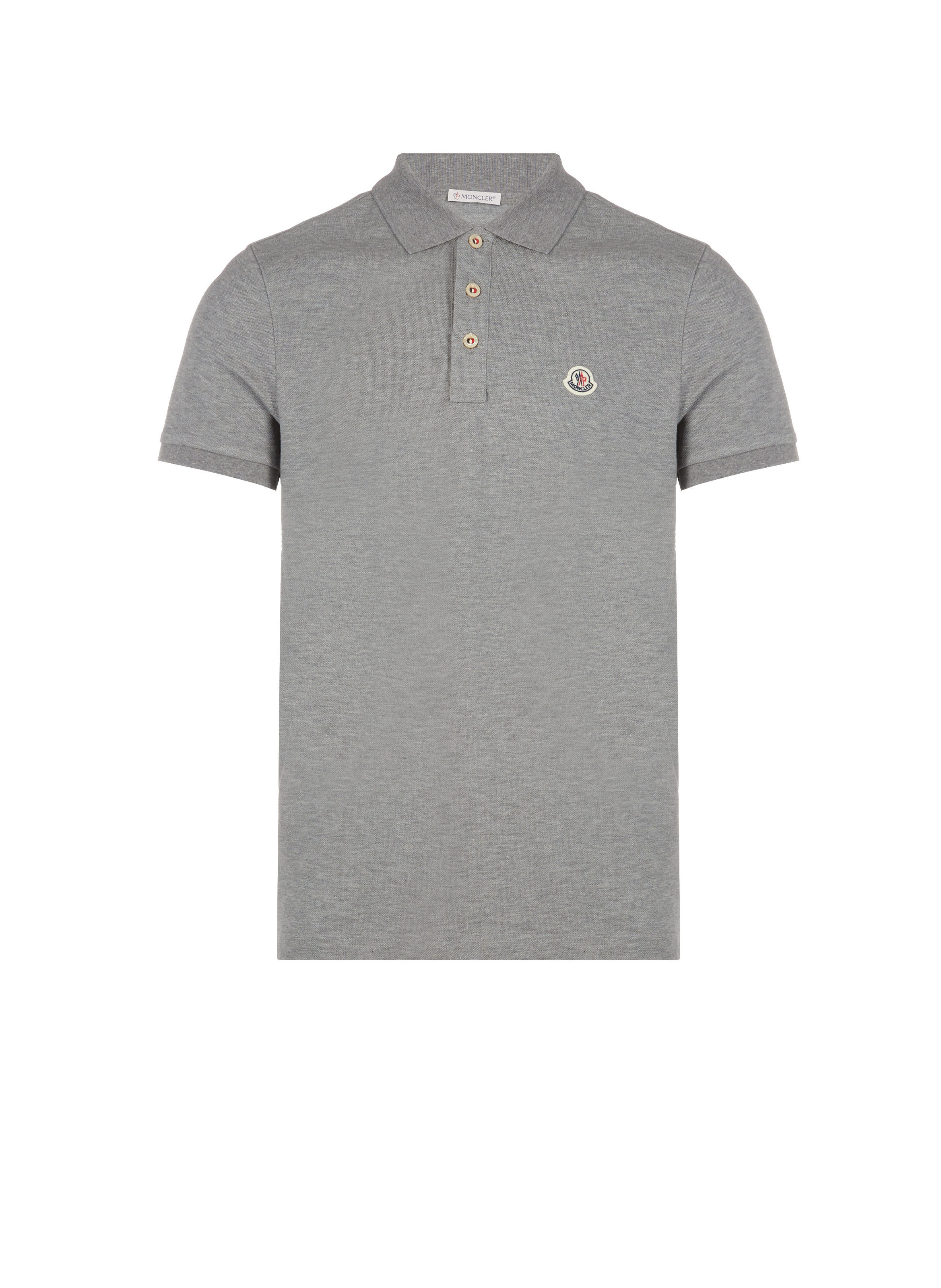 Givenchy address band slim cotton Polo shirt MONCLER Grey