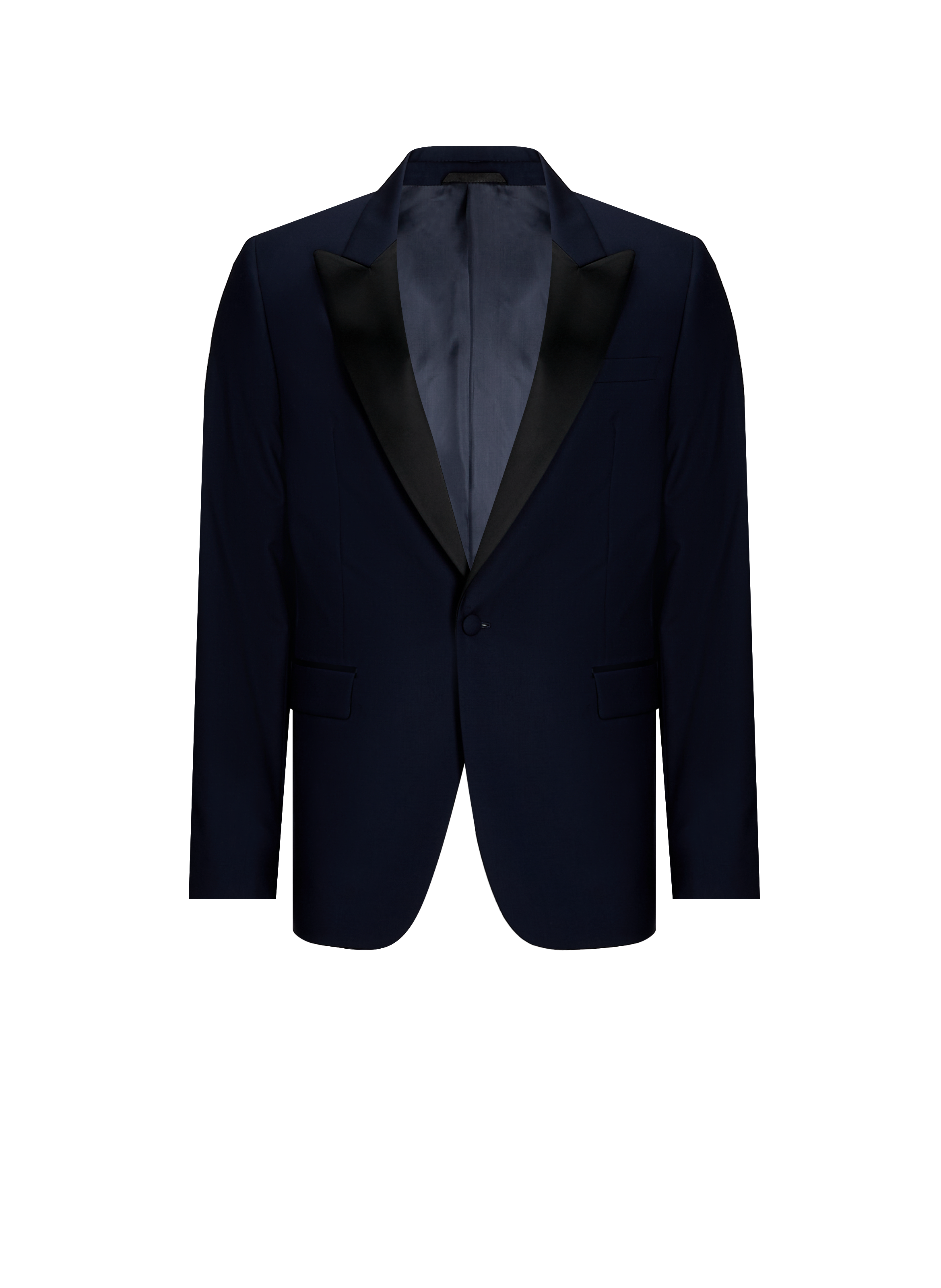 Wool blazer jacket SAISON 1865 Blue