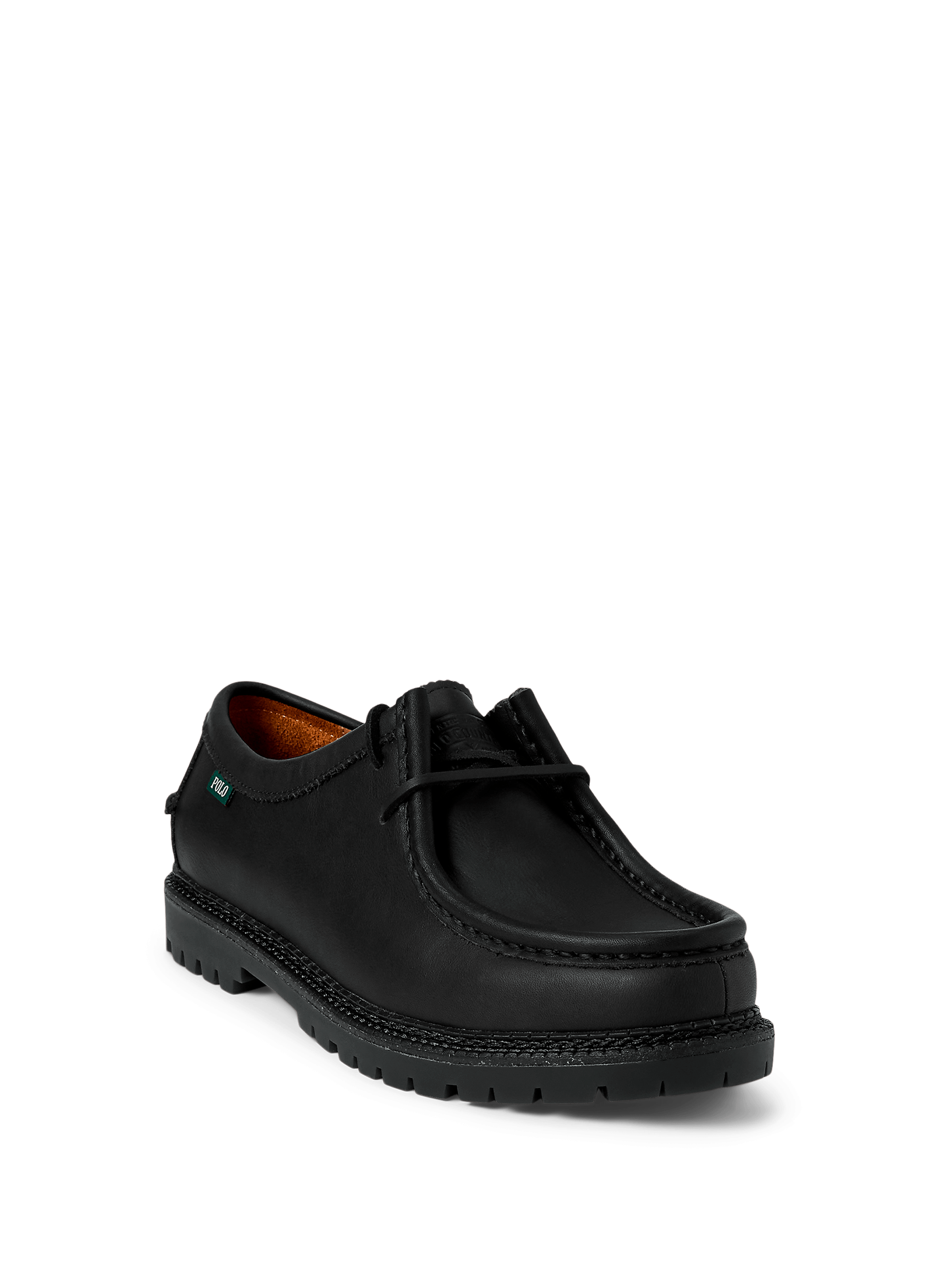 Chaussures Jett anti-dérapantes en cuir POLO RALPH LAUREN Noir