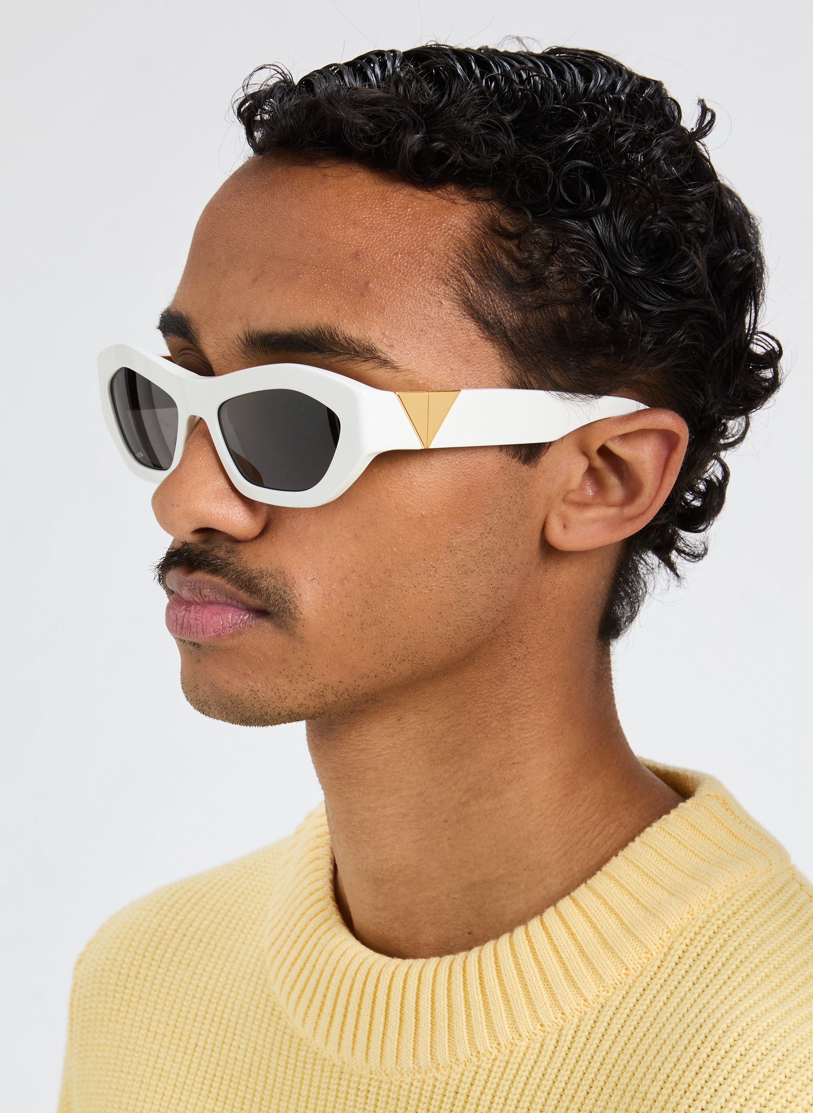 Sunglasses BV1221S BOTTEGA VENETA White