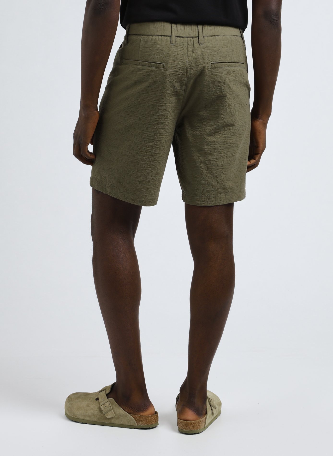 Cotton Shorts SELECTED Green