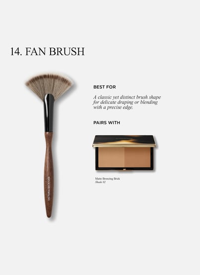 Brush Collection - 14 Fan VICTORIA BECKHAM Brush Collection - 14 Fan VICTORIA BECKHAM
