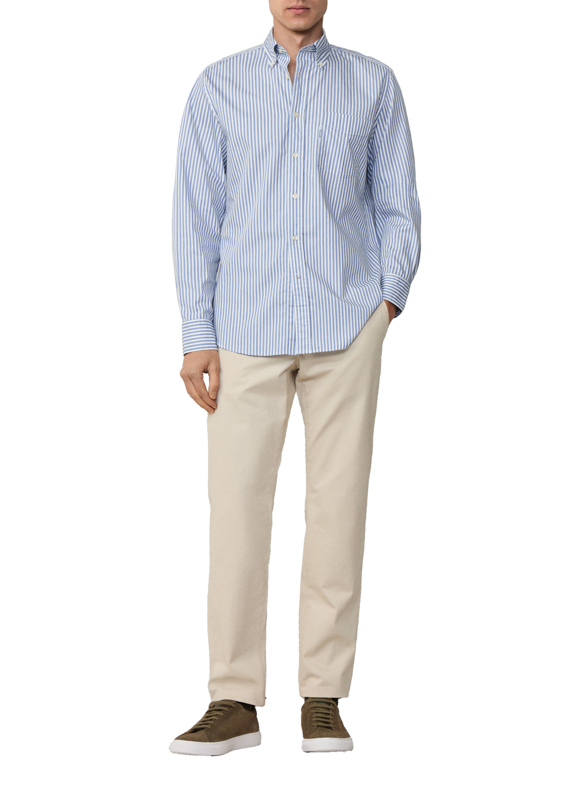 Chemise rayée en coton FACONNABLE Multicolore