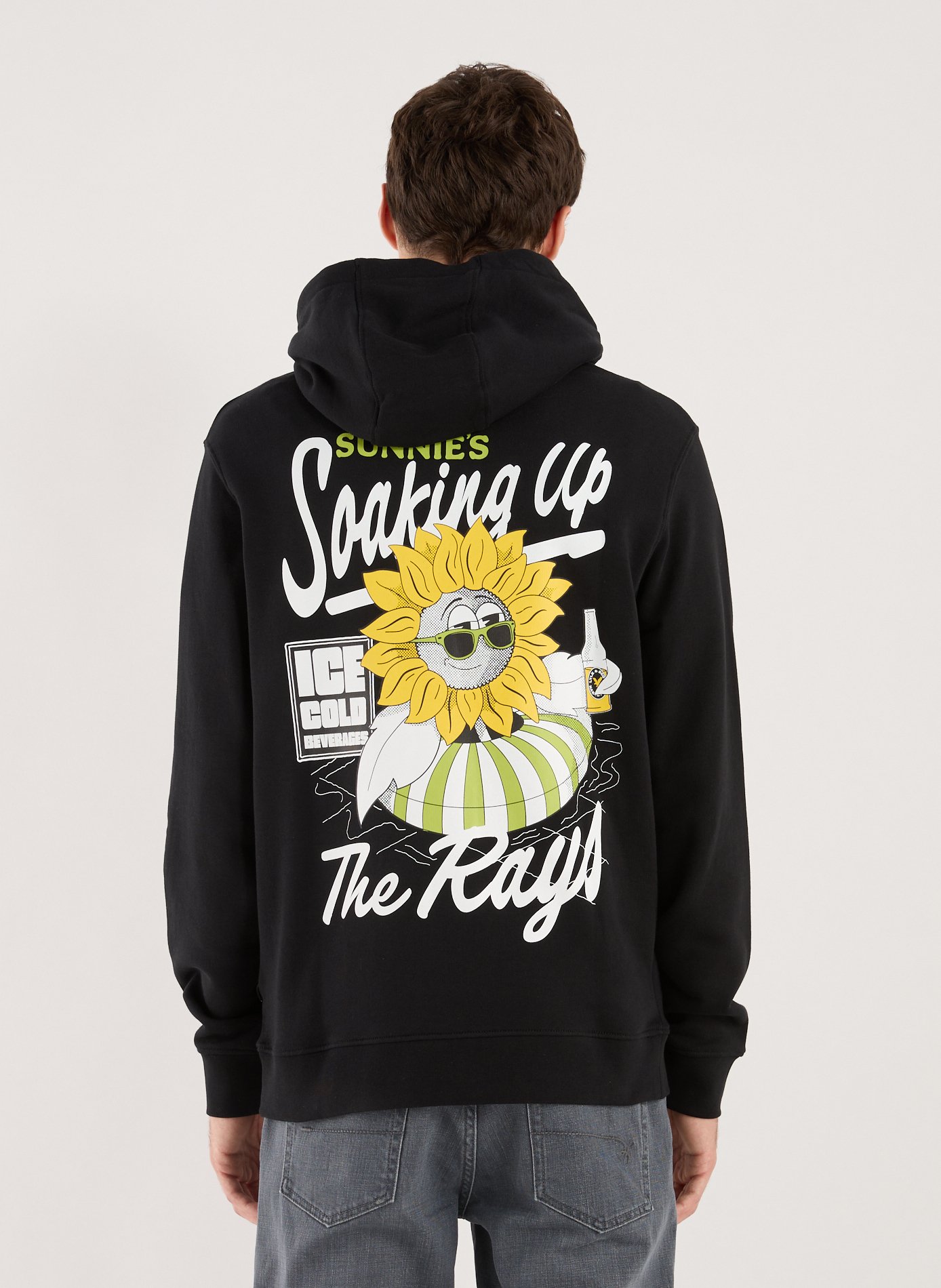 Hoodie à capuche Sunnies Pool Bar LYLE & SCOTT Noir