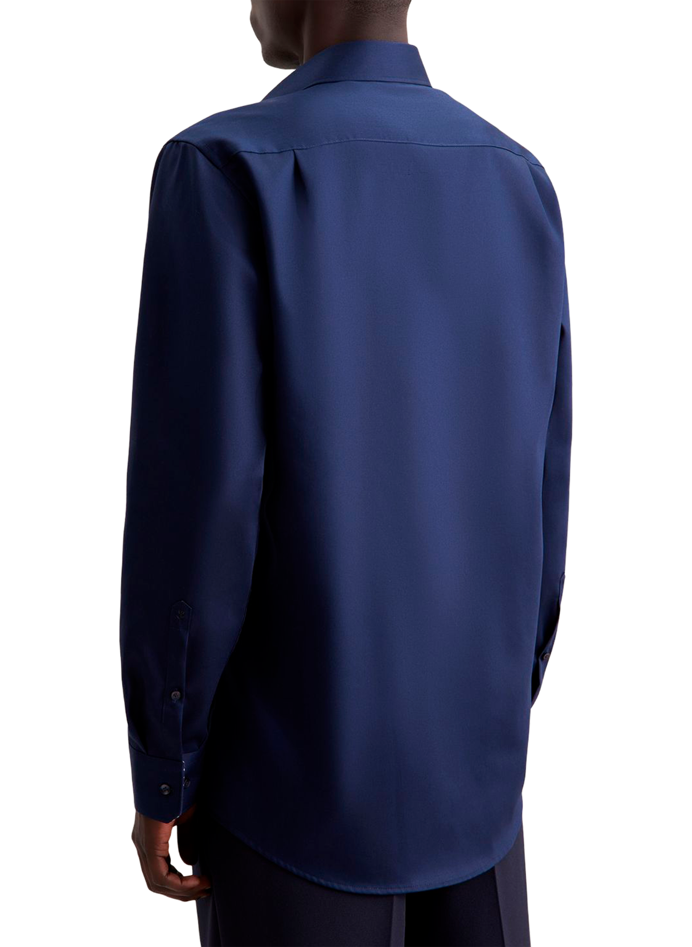 Chemise en coton SEIDENSTICKER Bleu