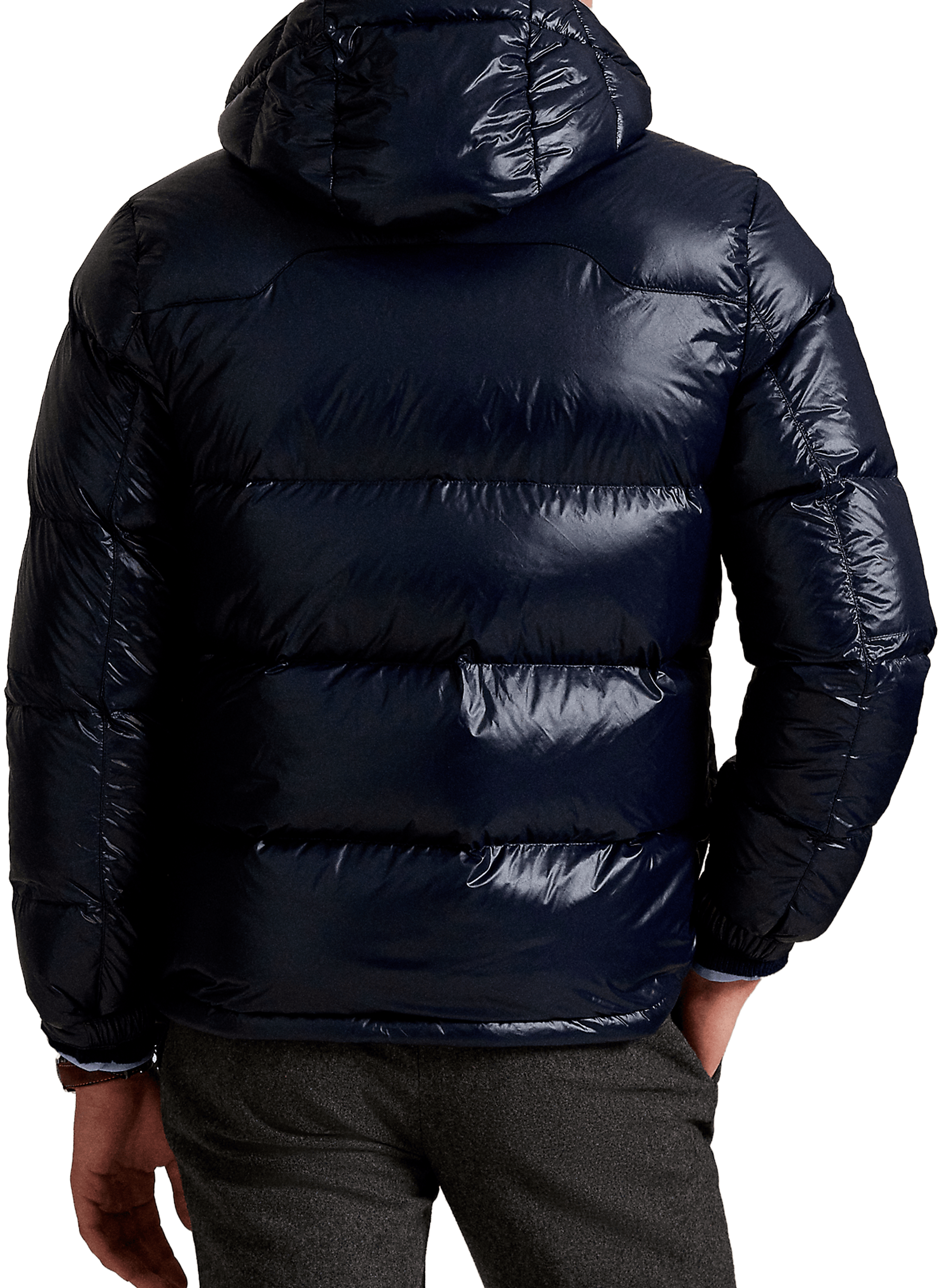 Quilted jacket with removable hood POLO RALPH LAUREN Blue