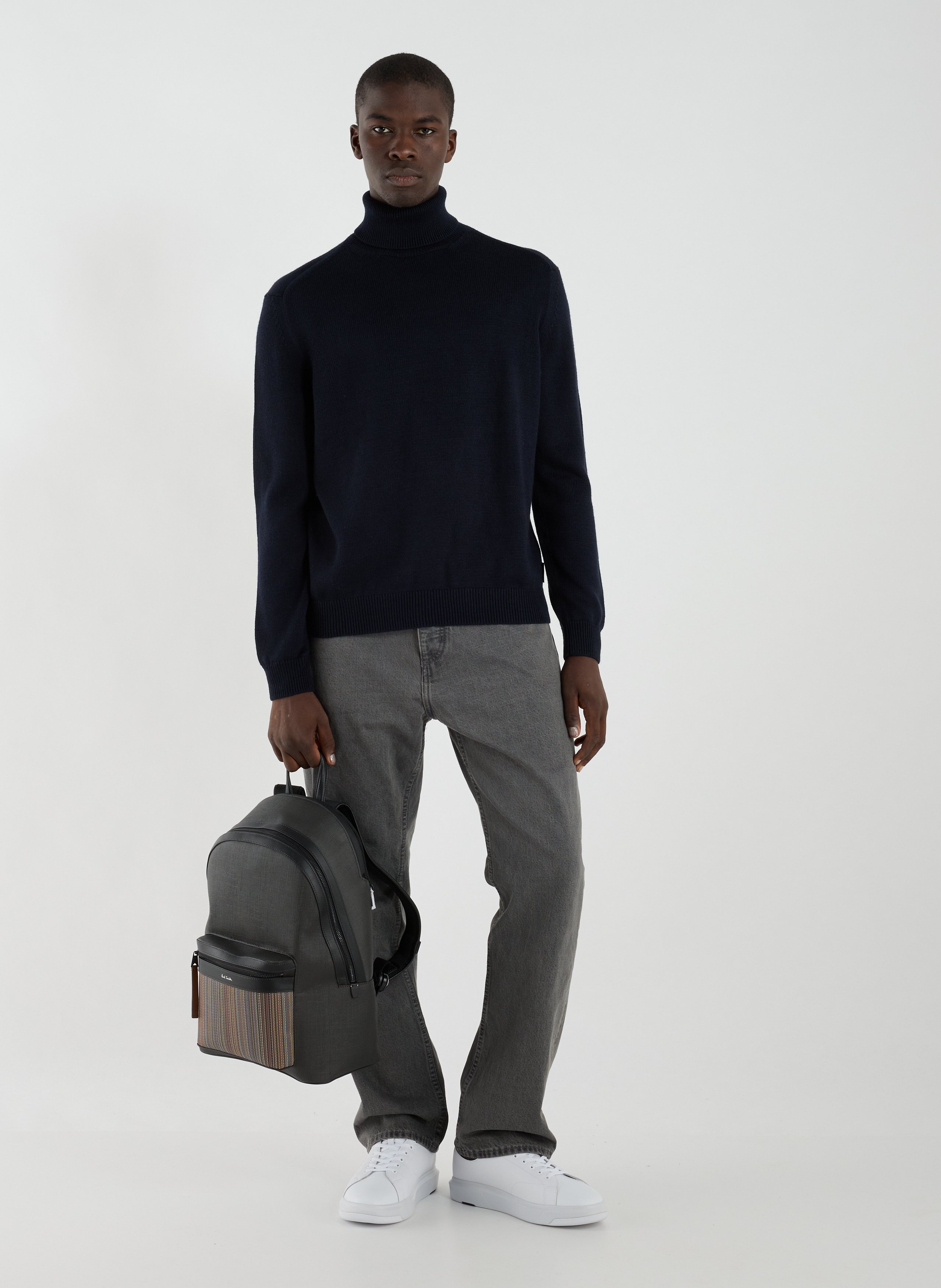 Turtleneck jumper ARMANI EXCHANGE Blue