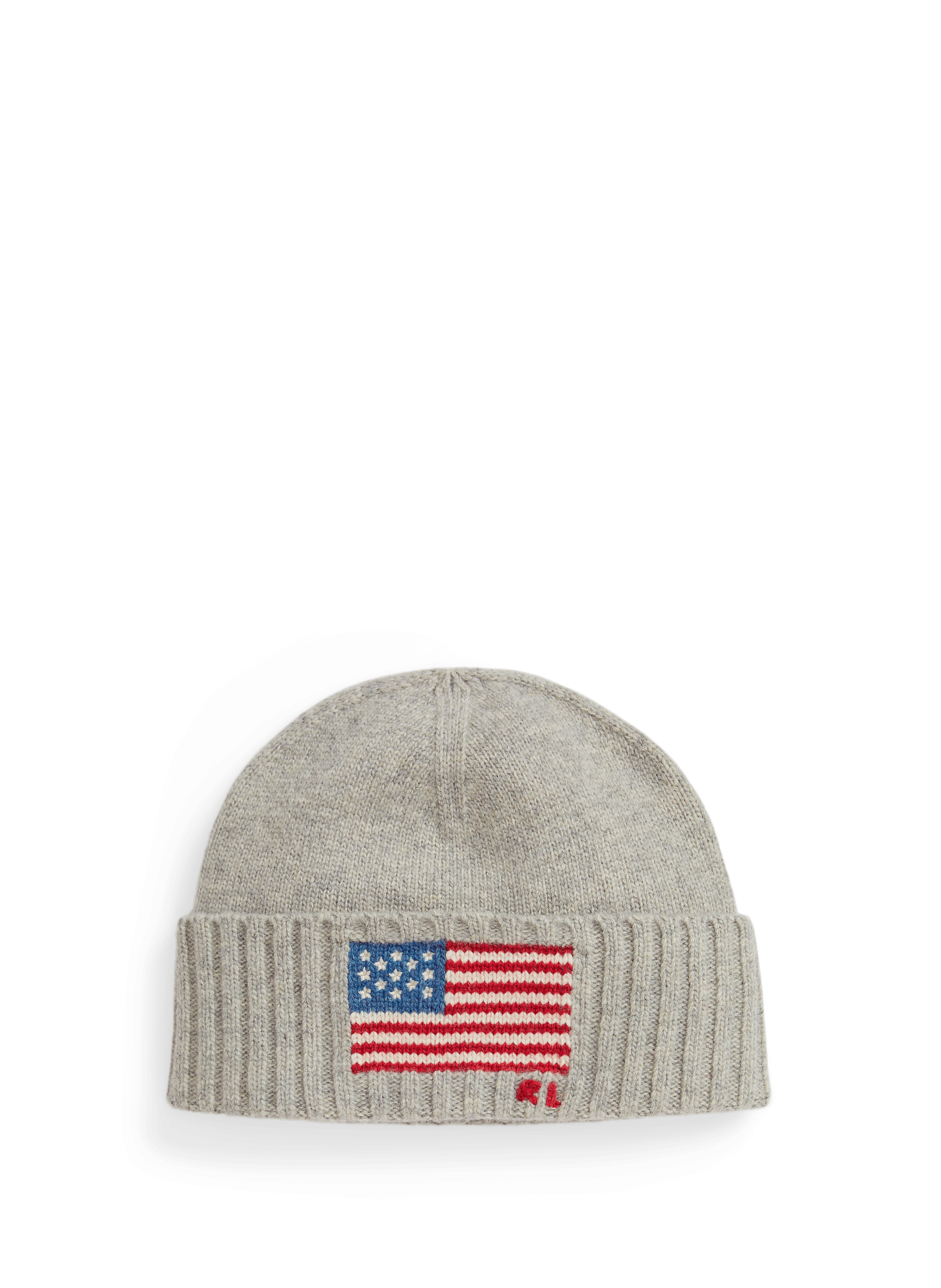 POLO RALPH LAUREN Bonnet en laine mélangée  Gris