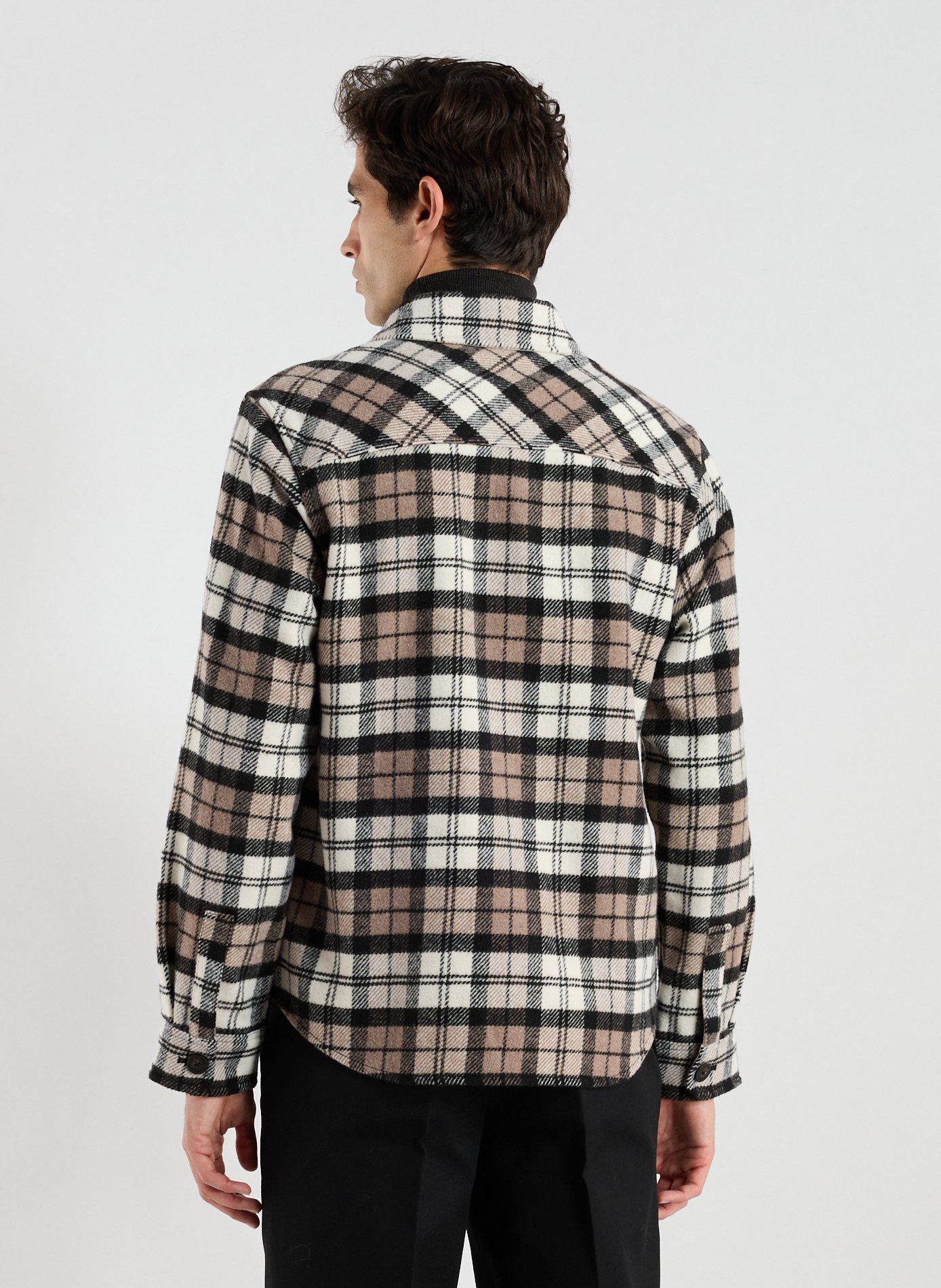 Chemise col classique à carreaux WOOLRICH Multicolore