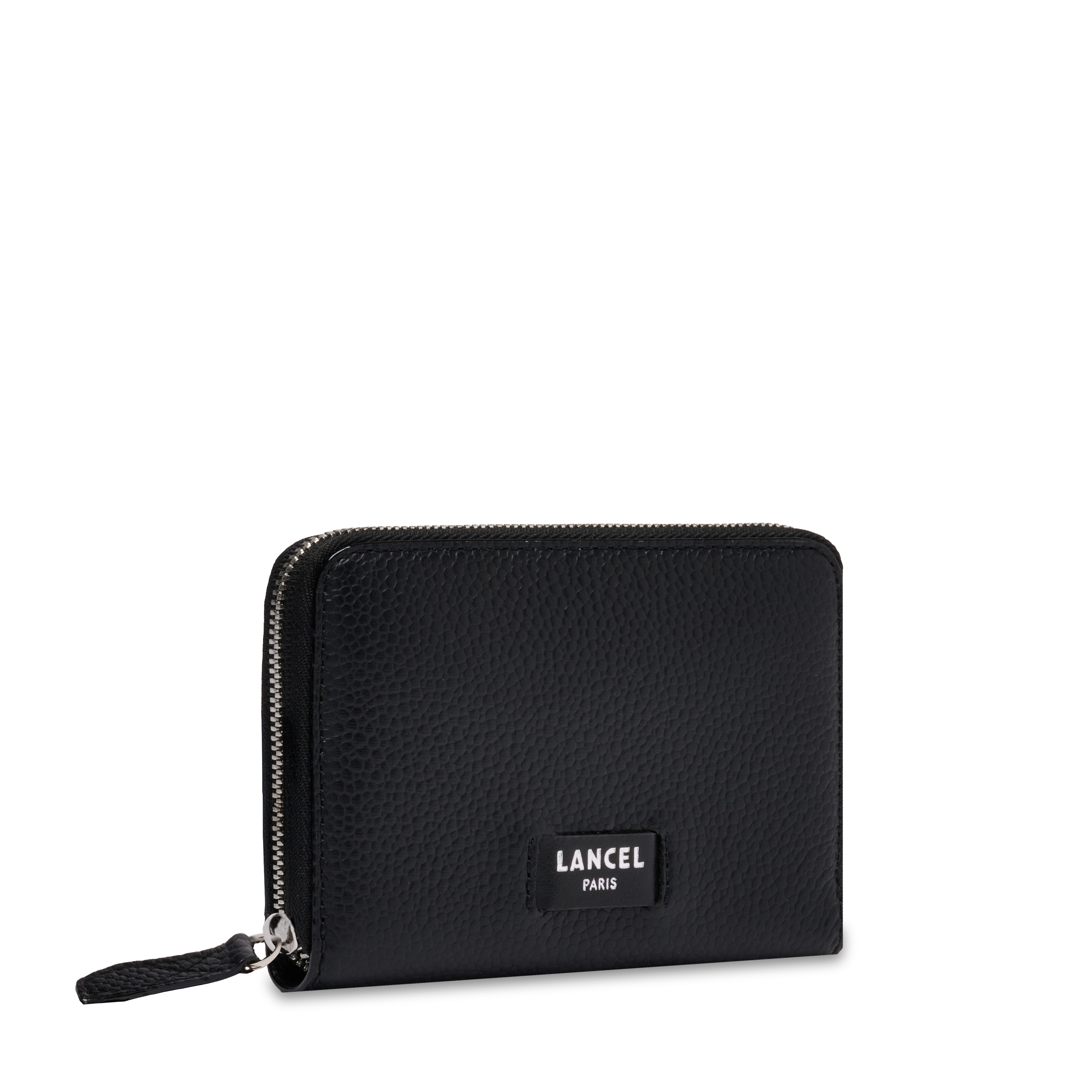 Portefeuille zippé ninon de lancel en cuir LANCEL Noir
