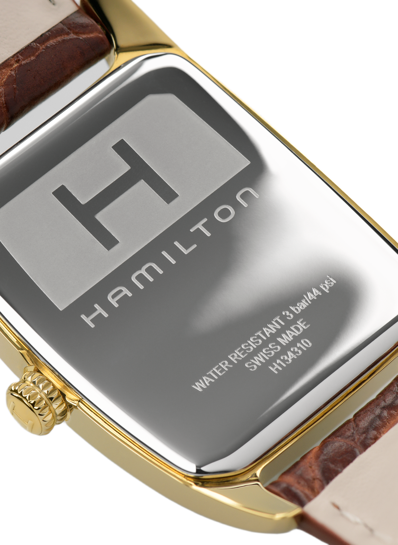 Montre quartz en cuir HAMILTON No color