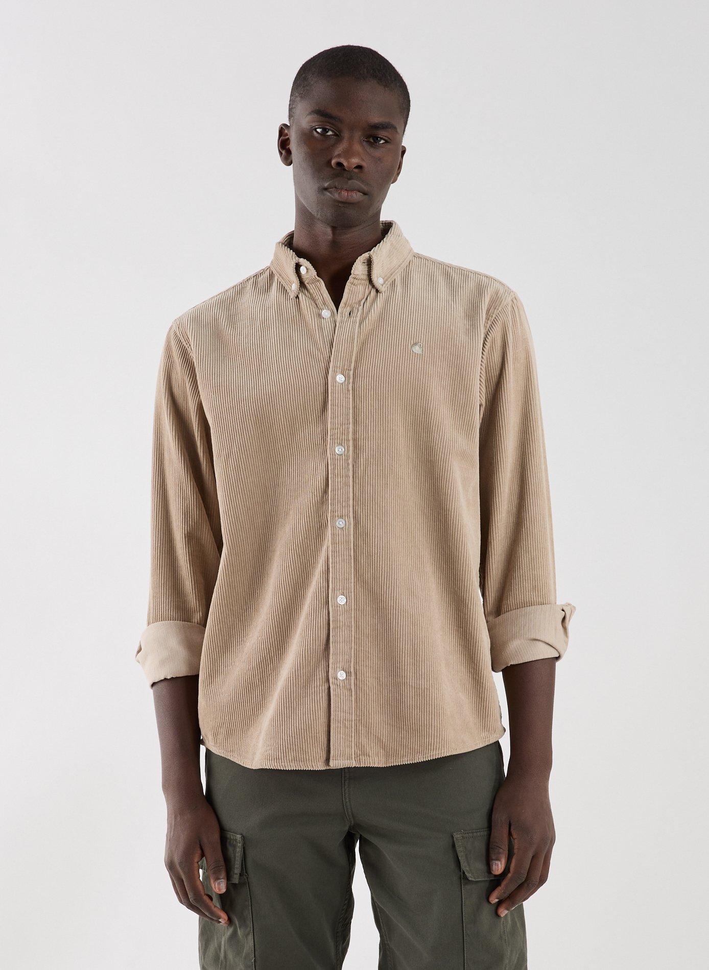 Chemise en velours côtelé CARHARTT WIP Beige