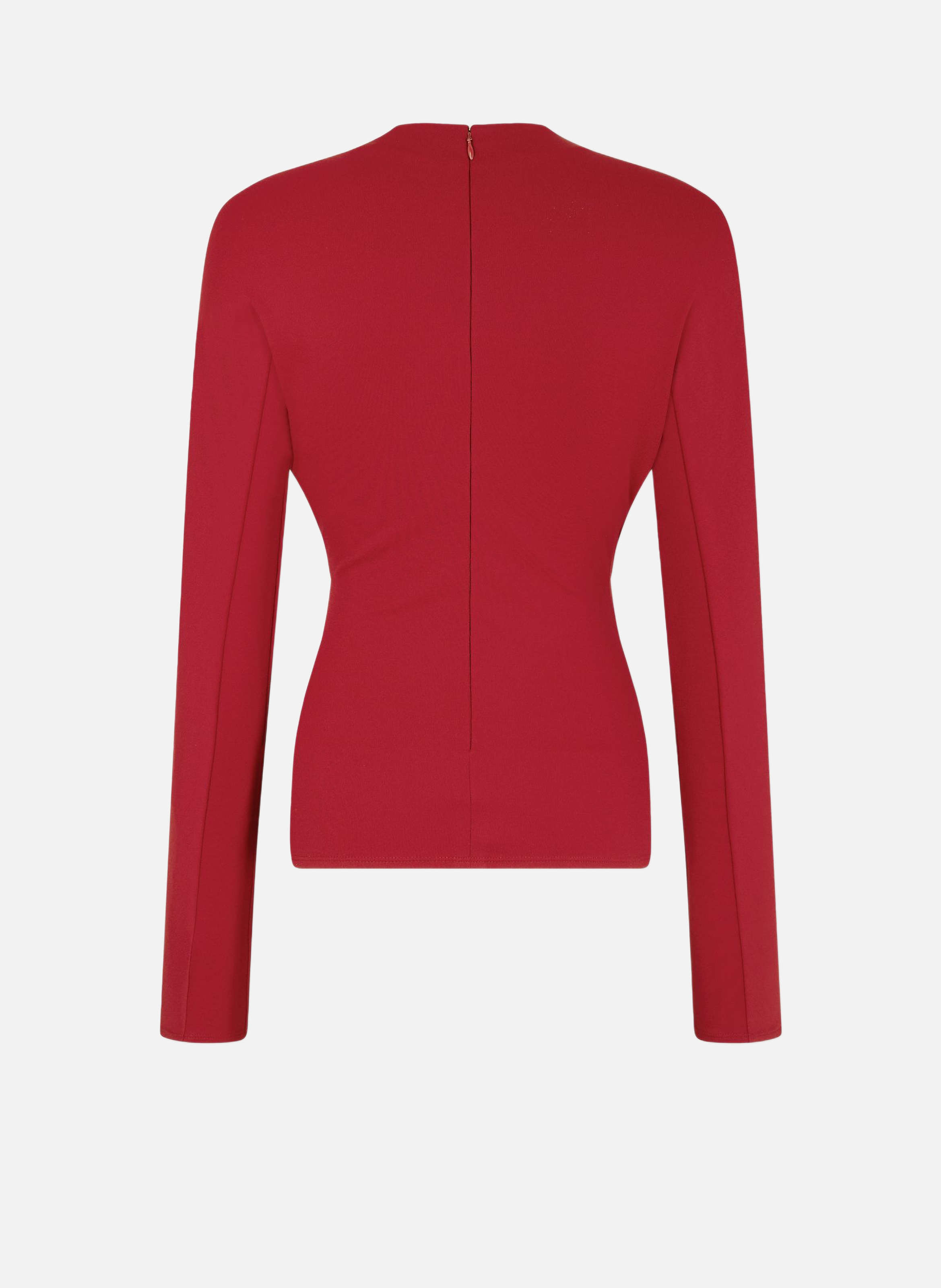 Top en jersey RABANNE Rouge
