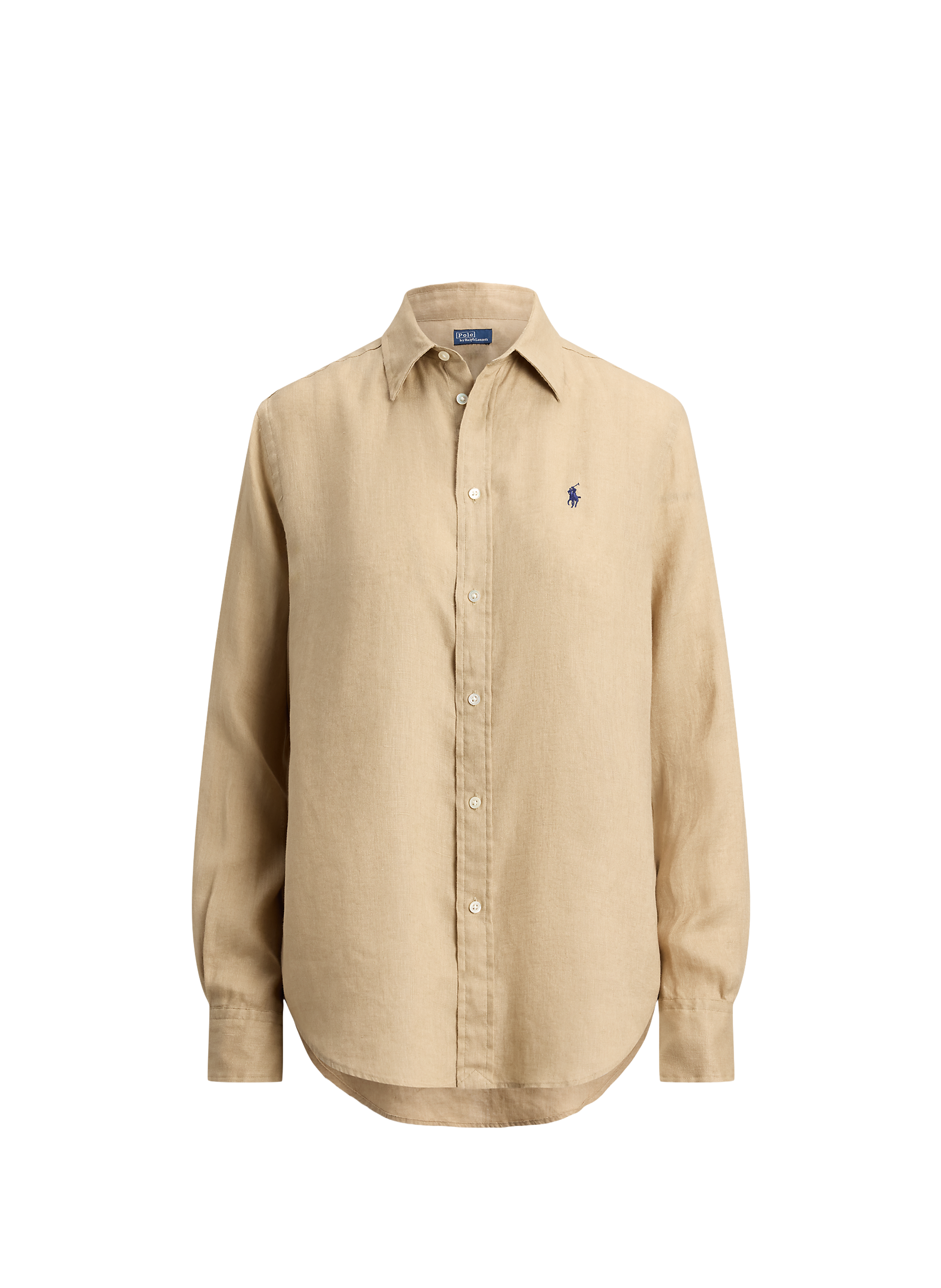 Chemise en lin POLO RALPH LAUREN Beige