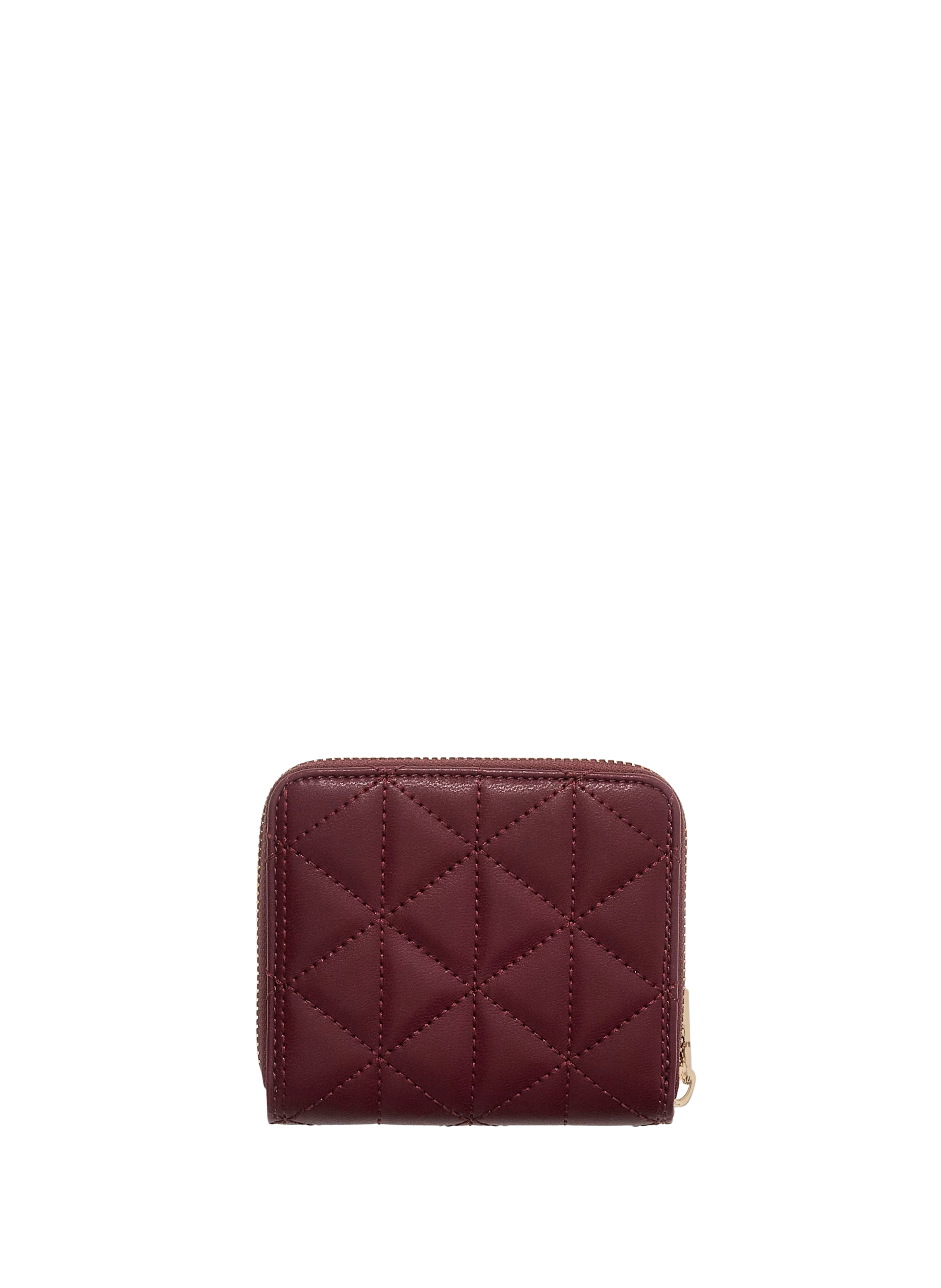 Quilted Faux Leather Wallet GUESS Red