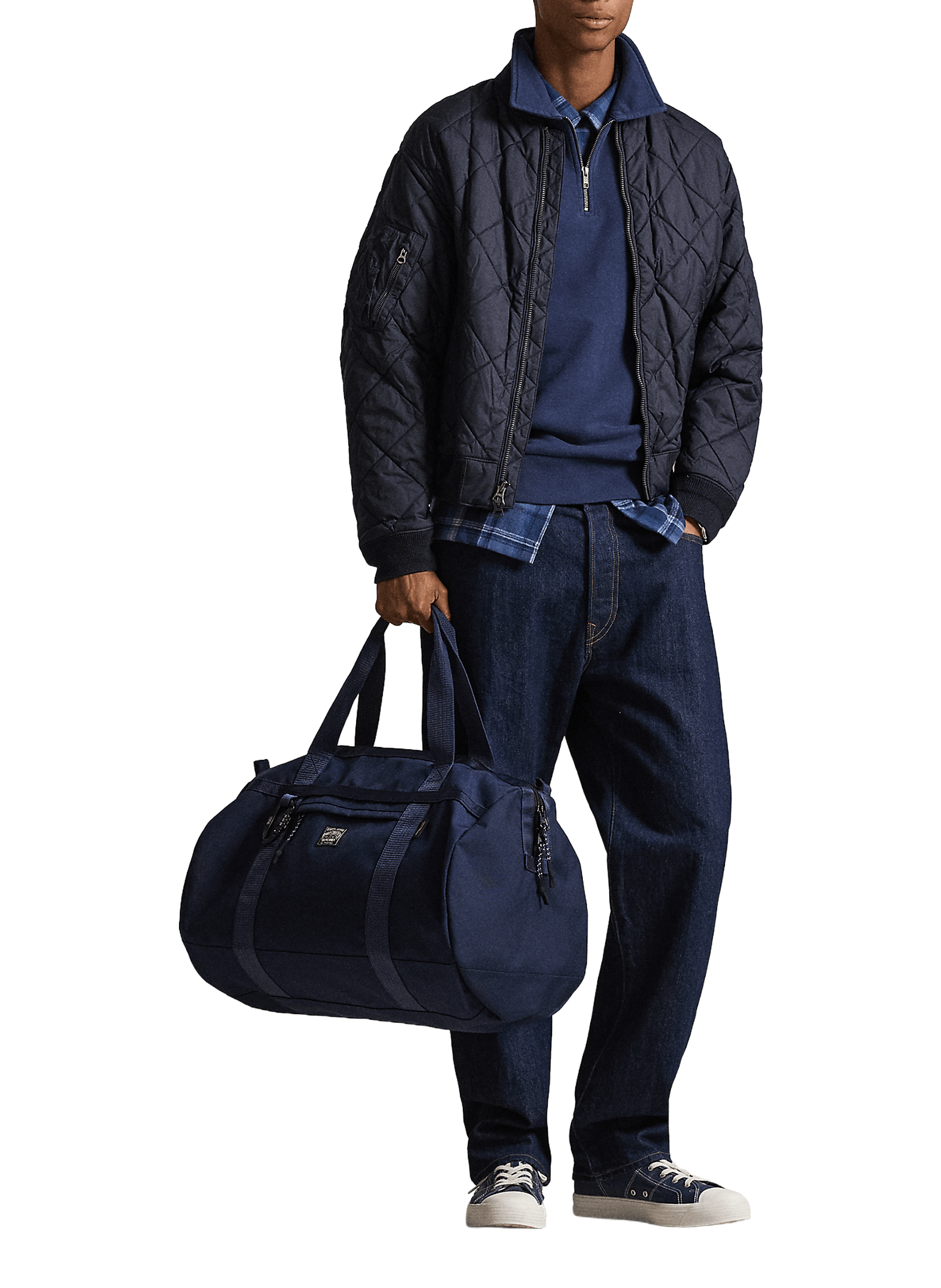 Logo weekend bag POLO RALPH LAUREN Blue