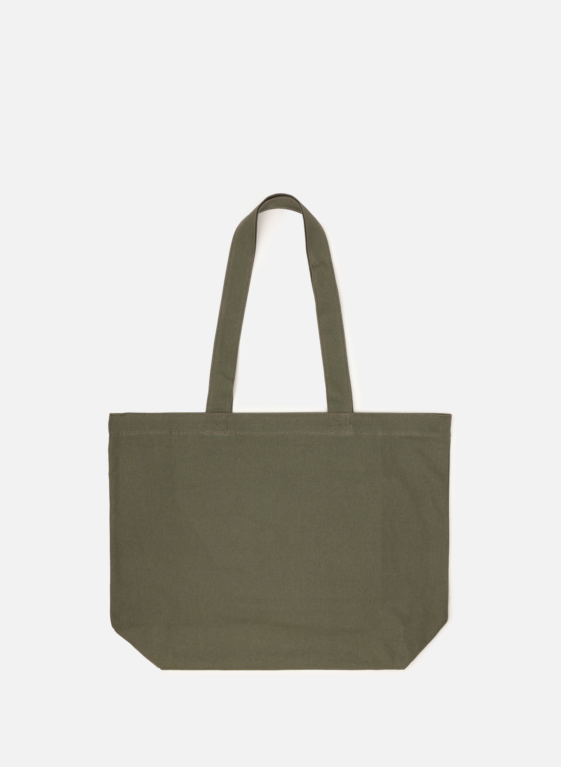 Sac cabas épaule - tote bag 3 lines LANCASTER Kaki
