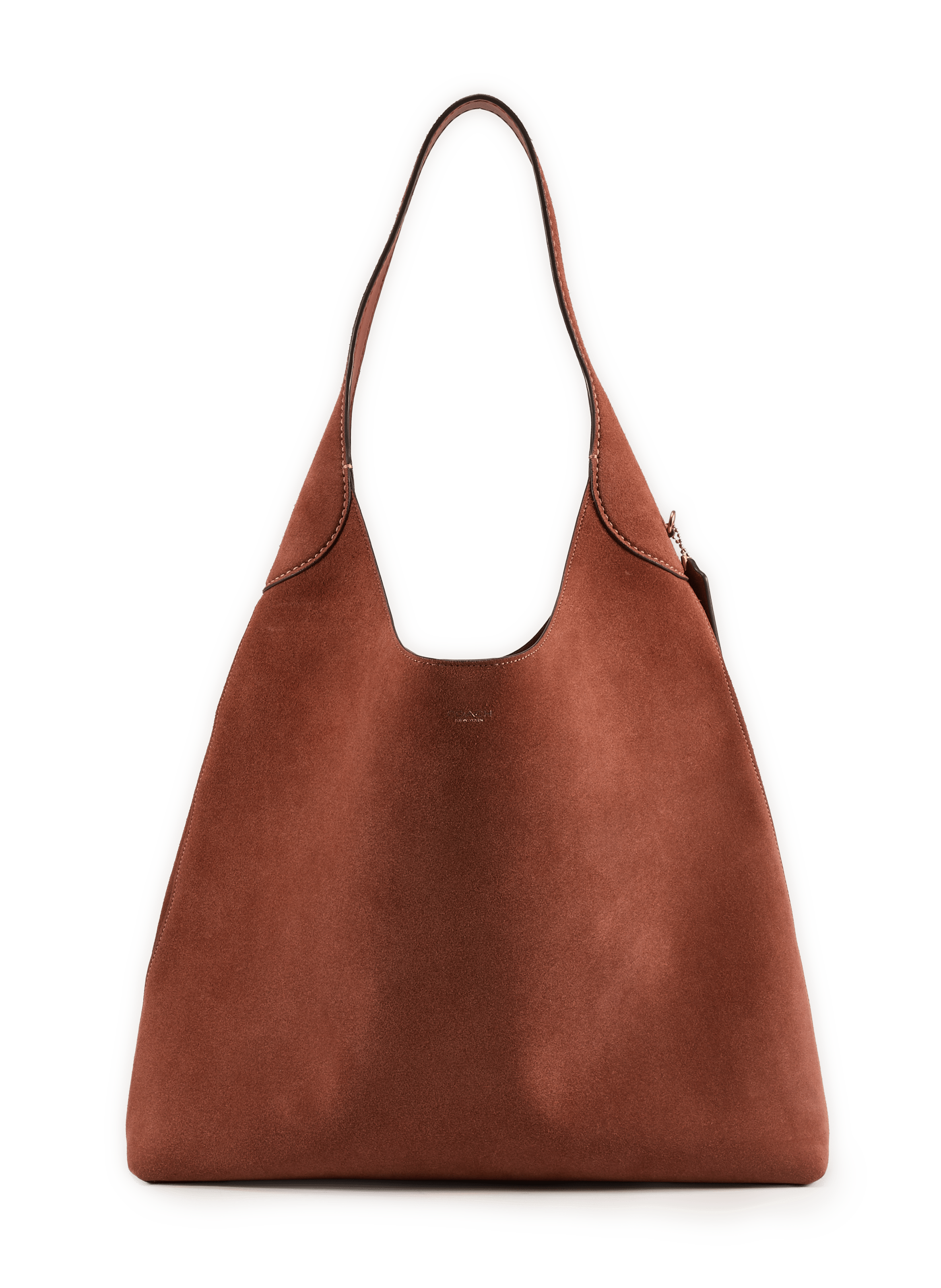 Bolso tote Brooklyn 39 de cuero COACH Marrón