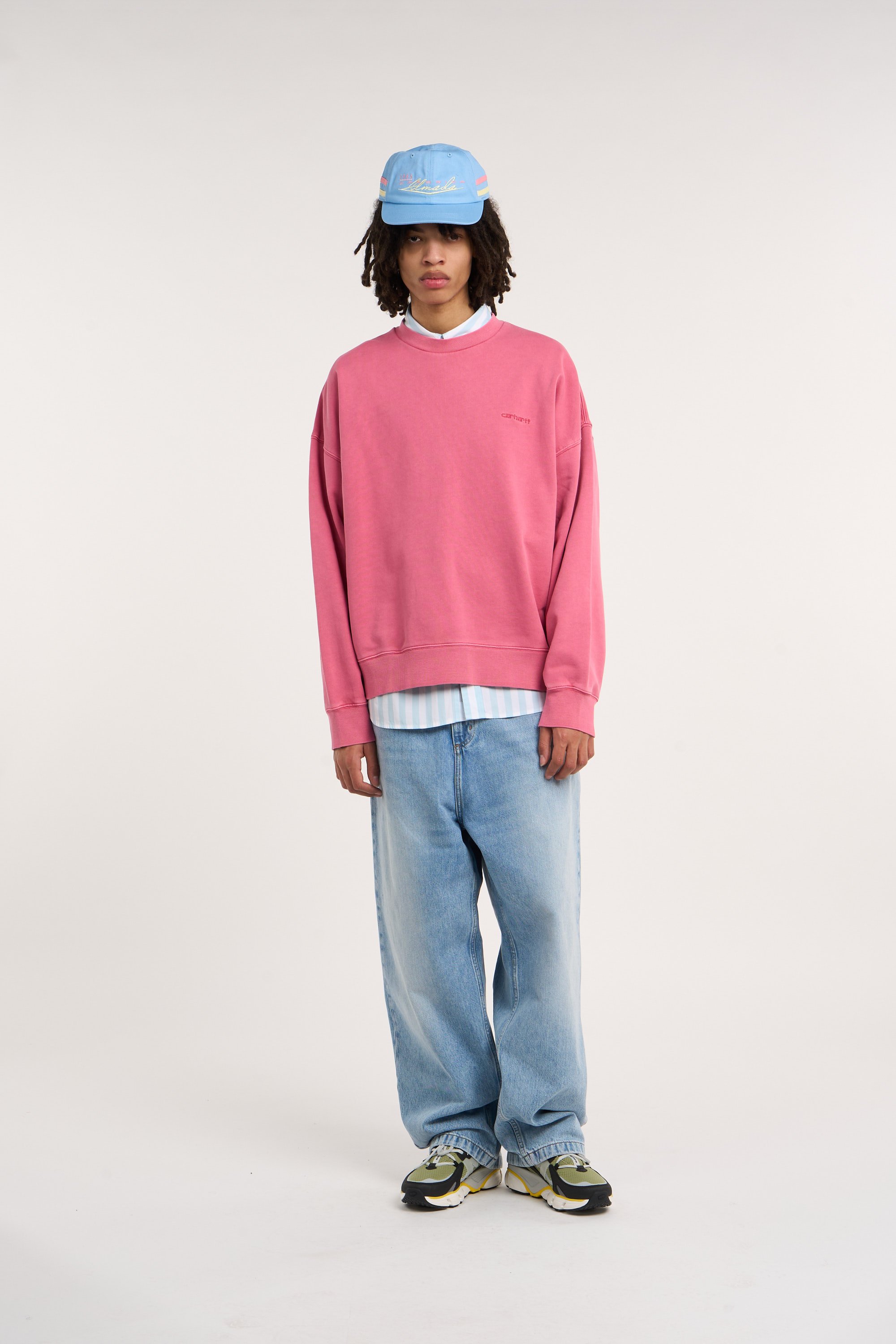 Sweatshirt benton sweat CARHARTT WIP Rose