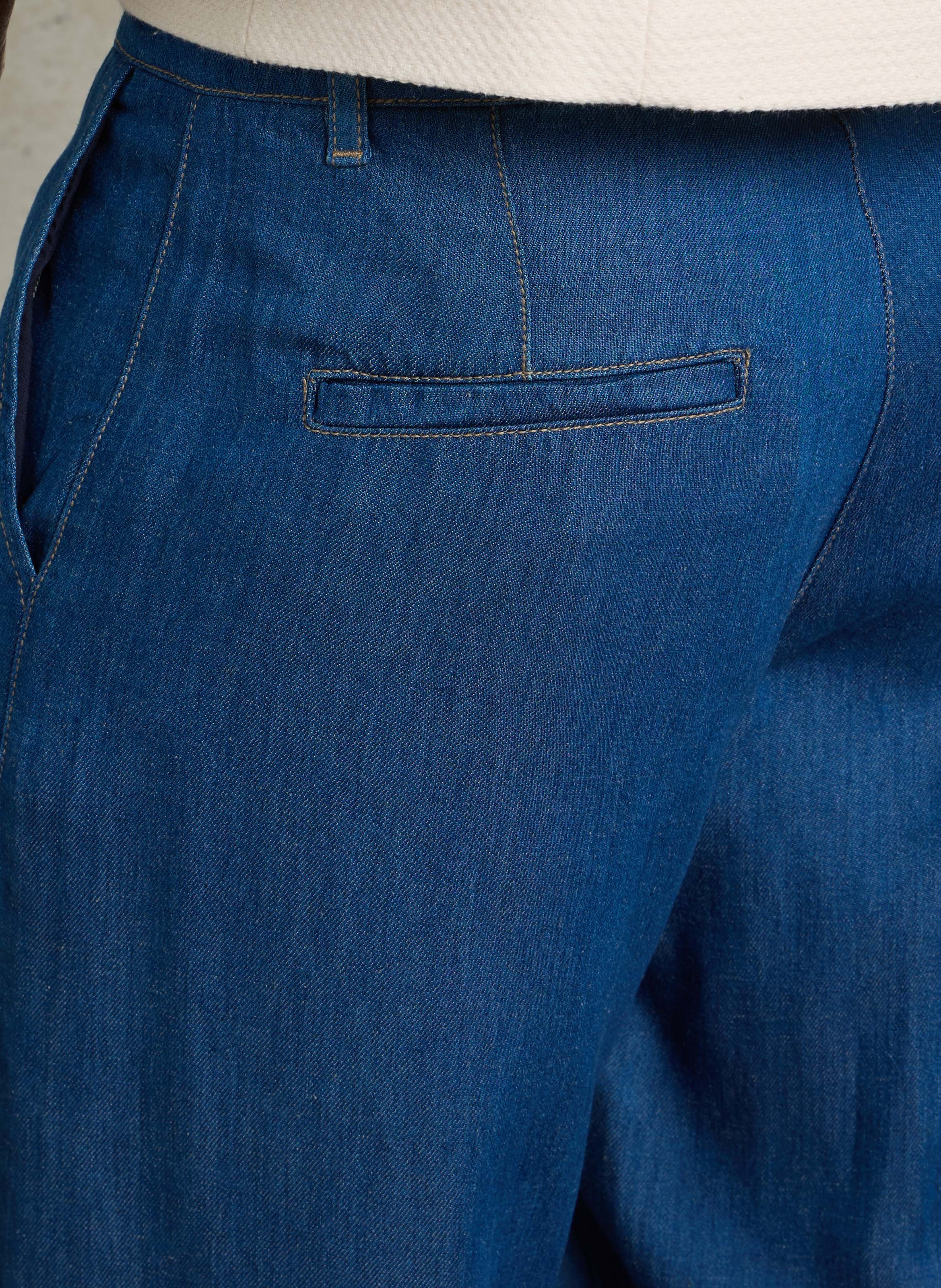 Jean large adele MAISON 123 Bleu