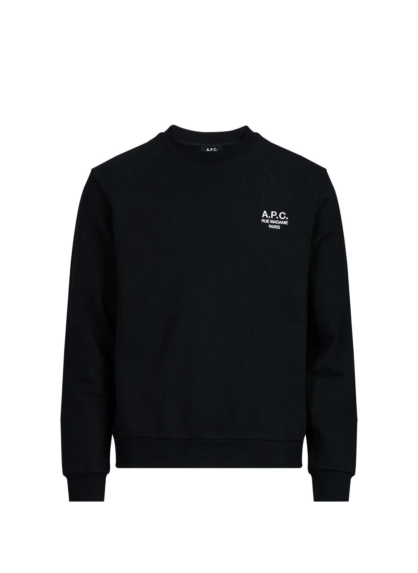Round neck sweatshirt A.P.C. Black
