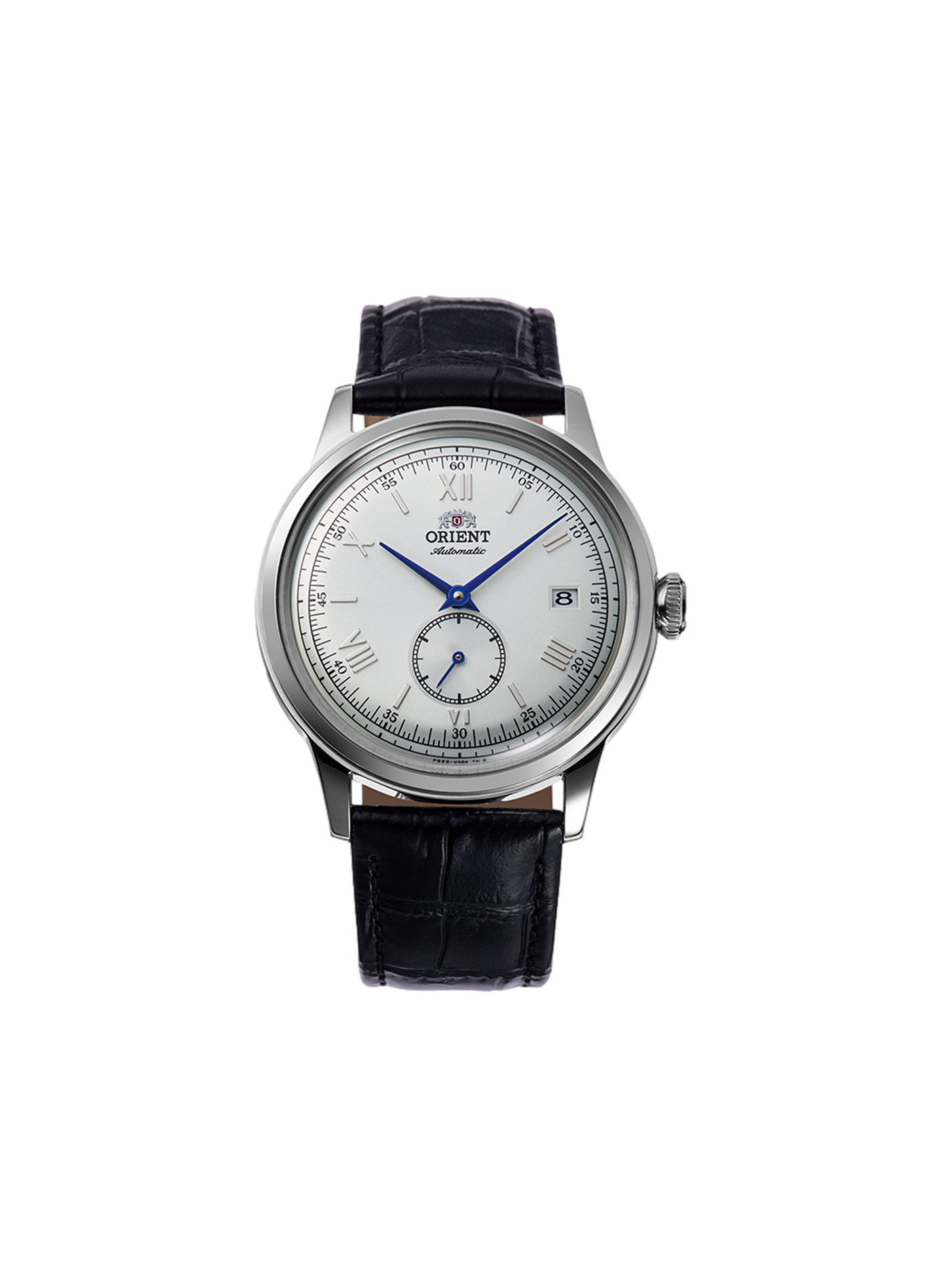 Automatische Bambino Uhr aus Leder ORIENT Weiss