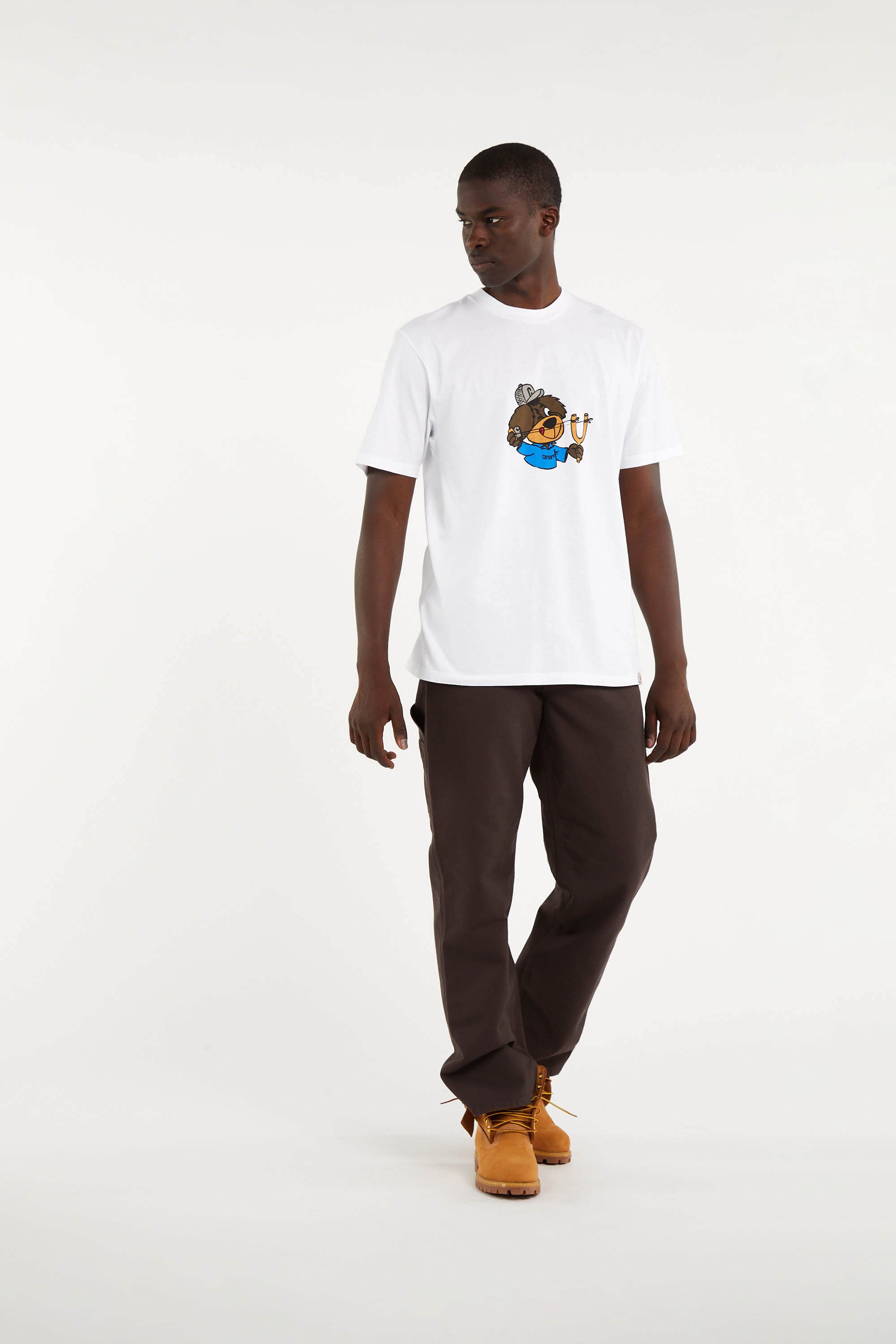 T-shirt slingshot CARHARTT WIP Blanc