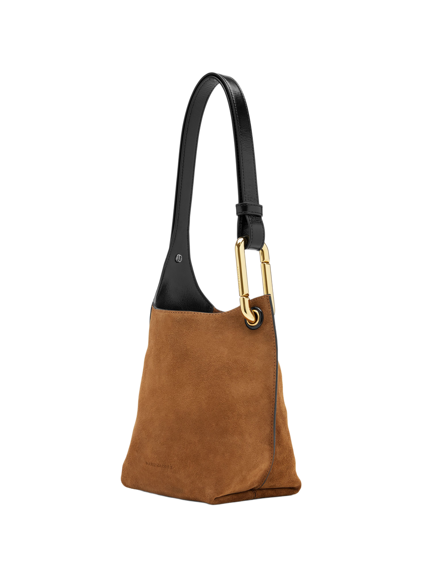 The Scene Small Bucket shoulder bag in suede leather MARC JACOBS Brown