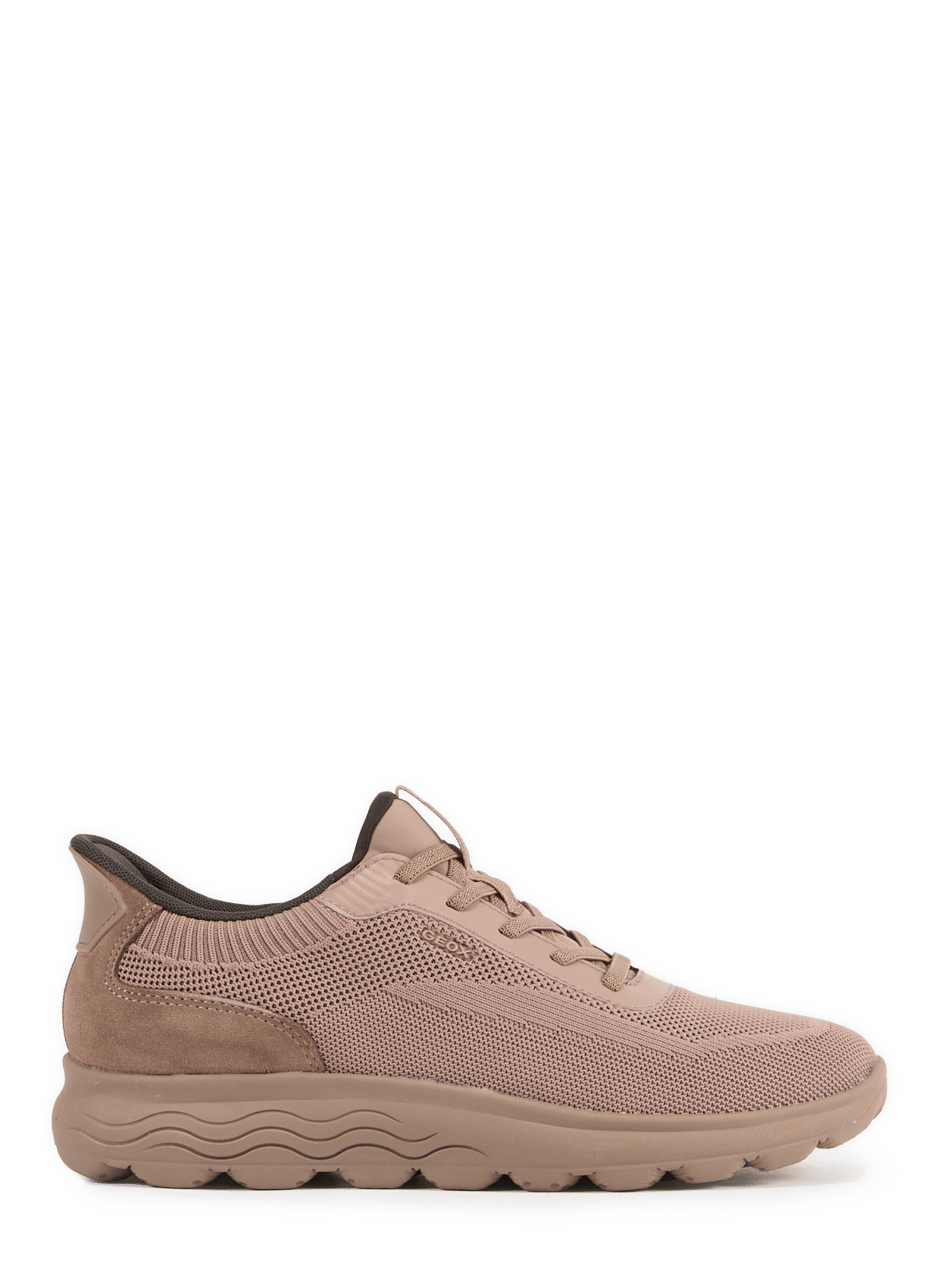 Low-top lace-up sneakers GEOX Brown