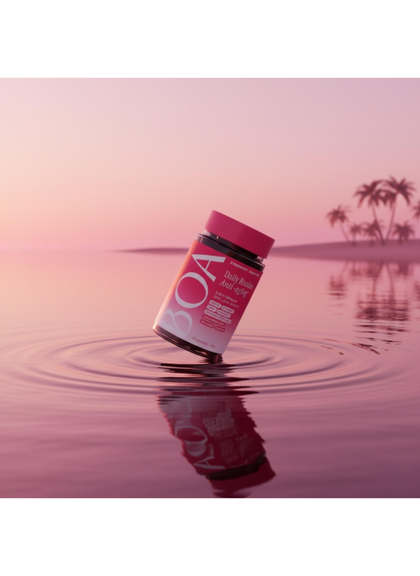 Tägliche Routine Gummies Anti-Aging Haut Haare Nägel BOA BEAUTY No color