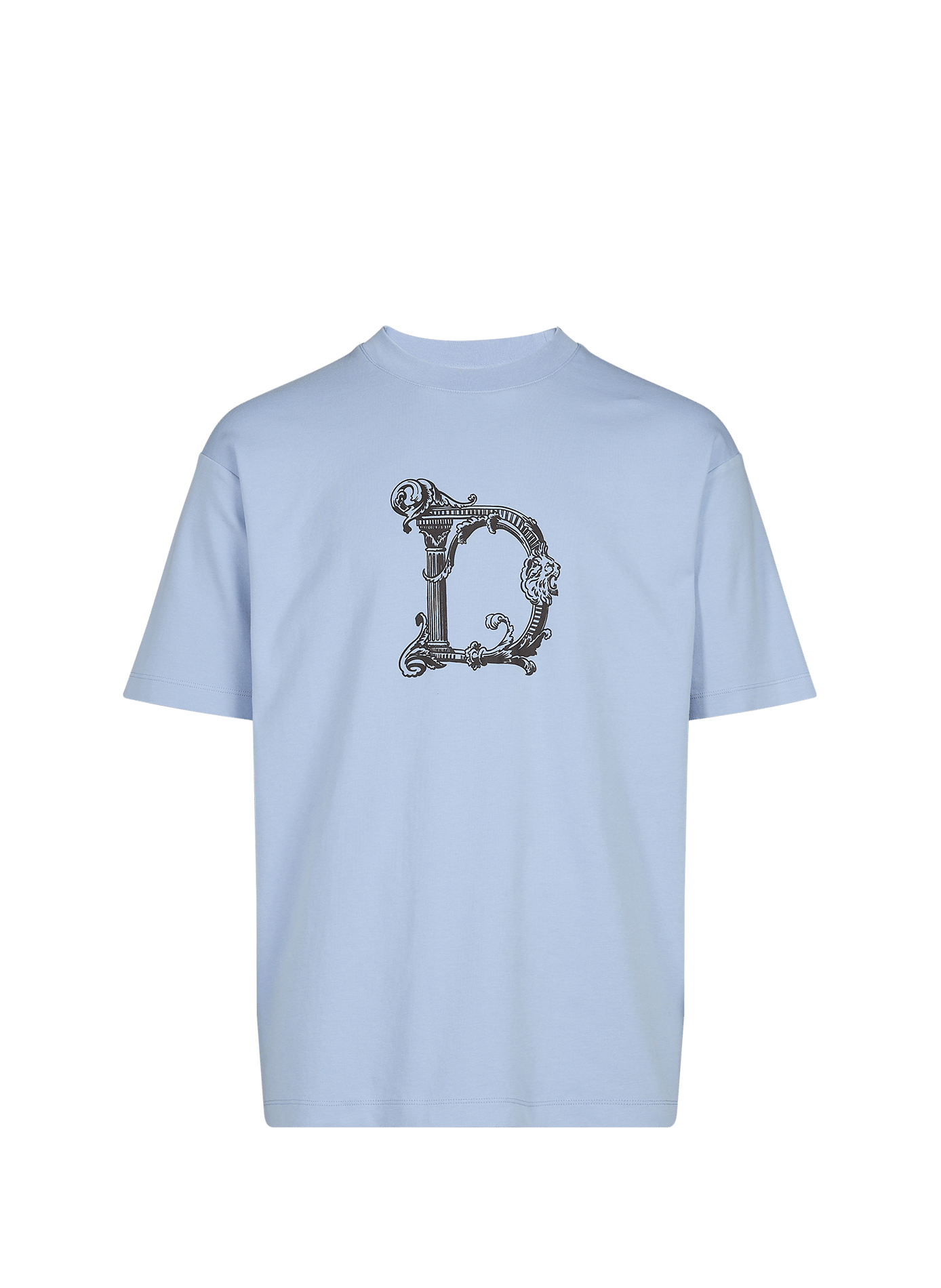 T-shirt à motif en coton DROLE DE MONSIEUR Bleu