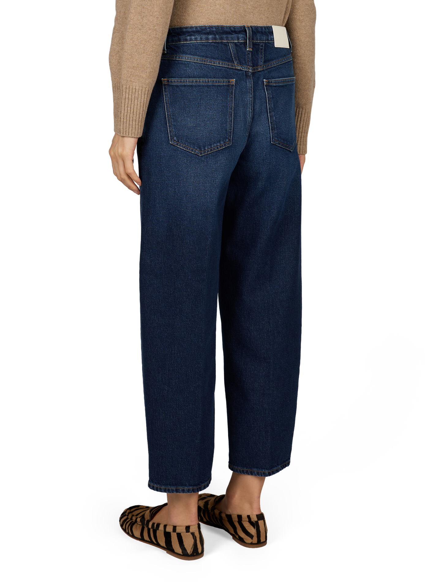 Gerade geschnittene Jeans Stover-X aus Baumwollmischung CLOSED Blau