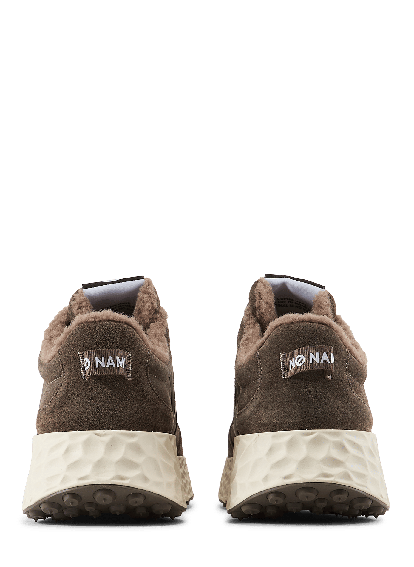 Low-top Carter Jogger W sneakers in cowhide leather NO NAME Brown