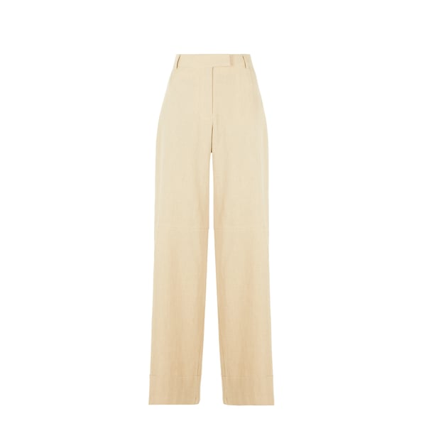 Pantalon en lin et coton