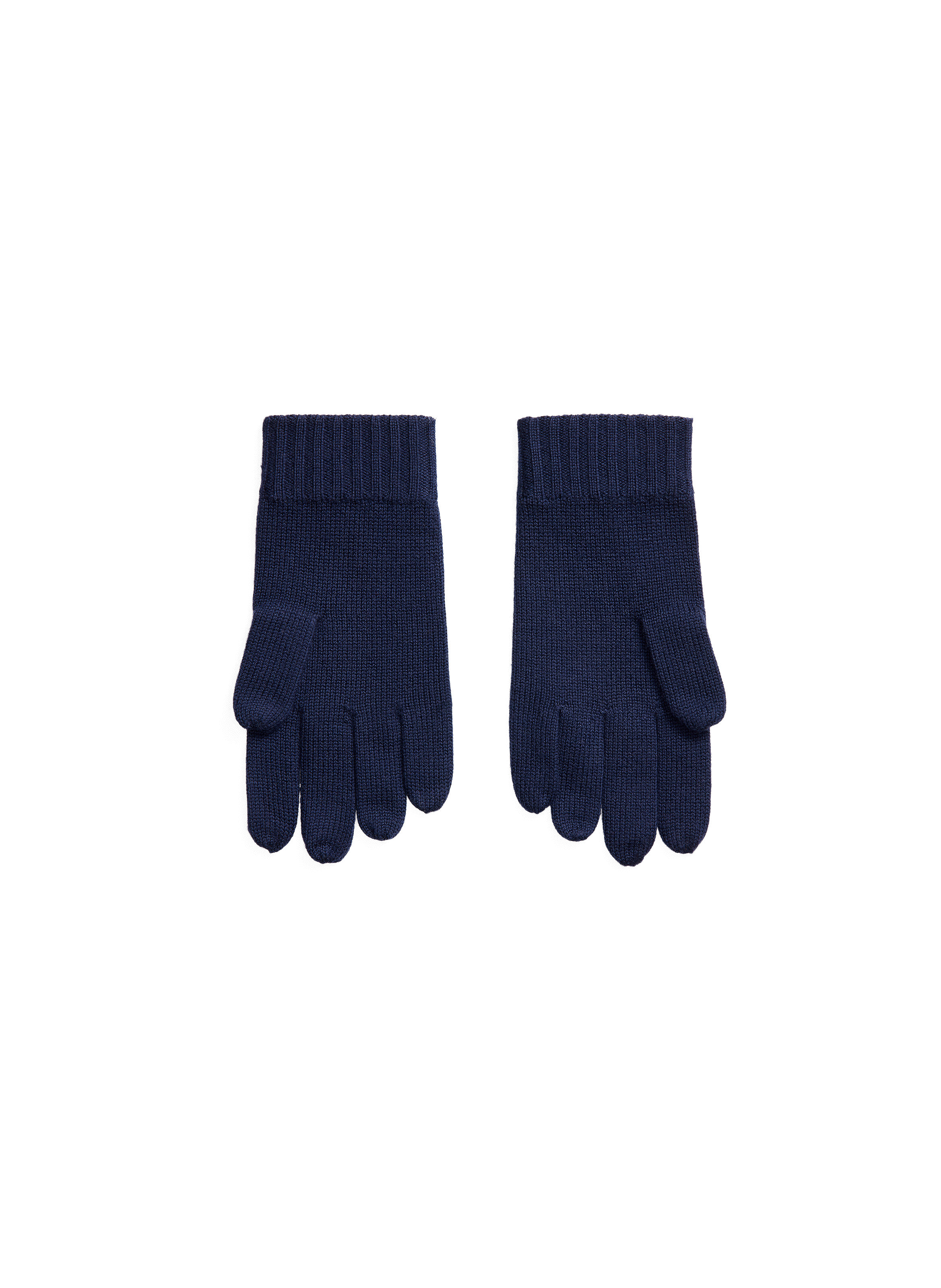 Wool gloves POLO RALPH LAUREN Blue