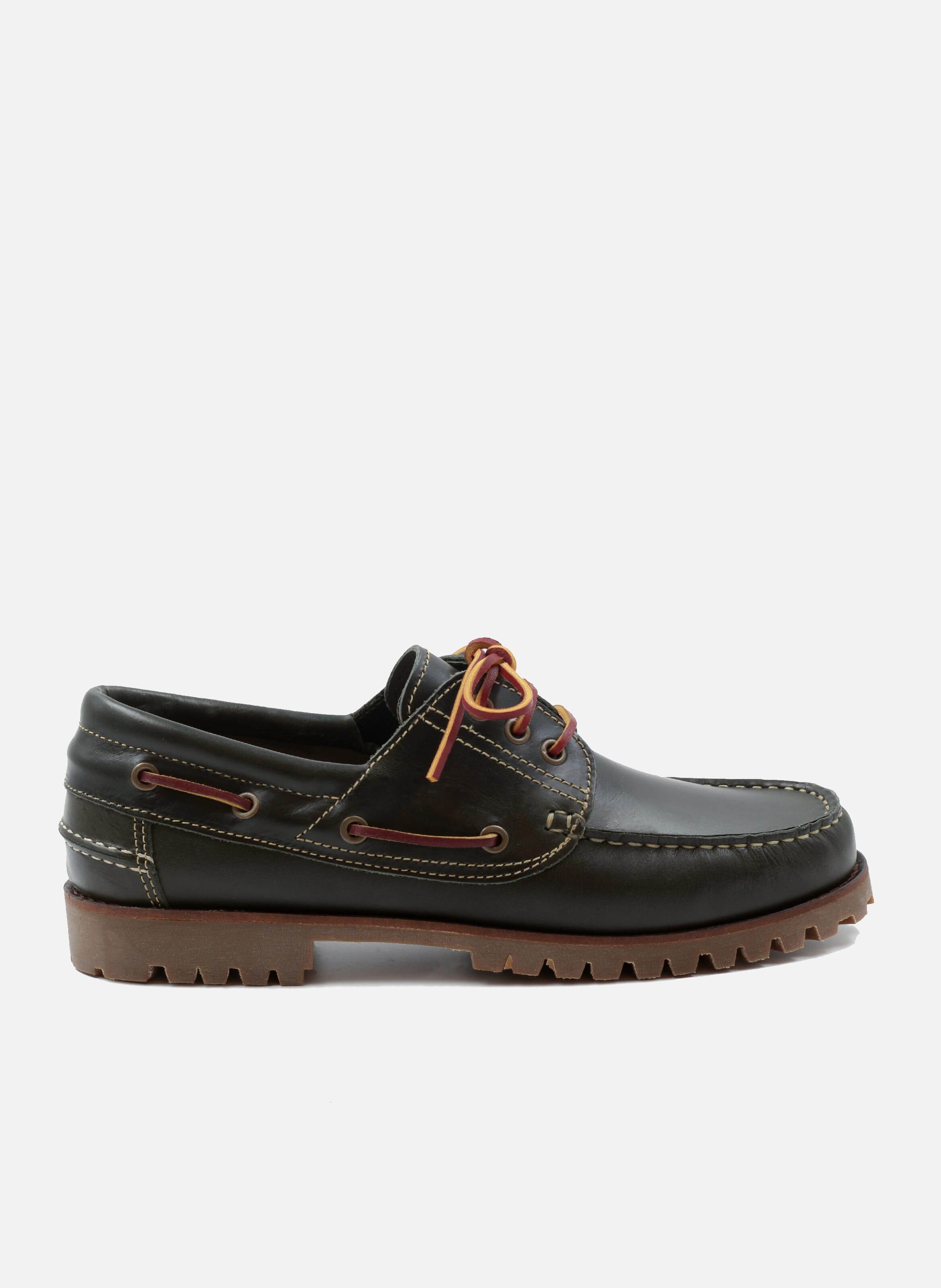 CHAUSSURES BATEAU CRAMPONS EN CUIR JULES JENN pour HOMME