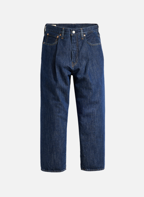 Lockere Jeans aus Baumwolle und Leinen BlauLEVI'S 