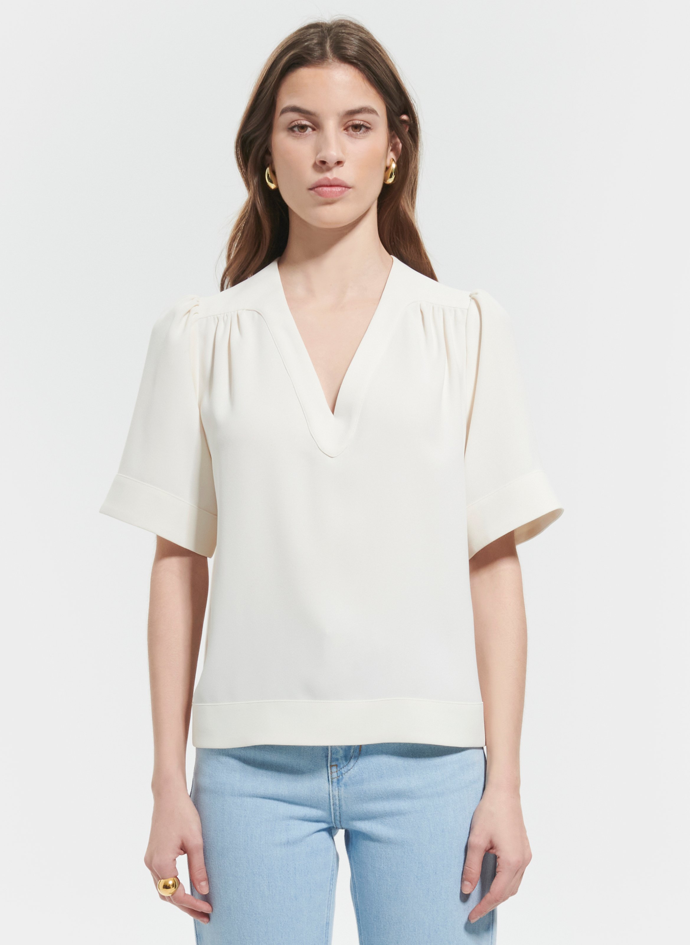 Top  tahiel ZAPA Blanc