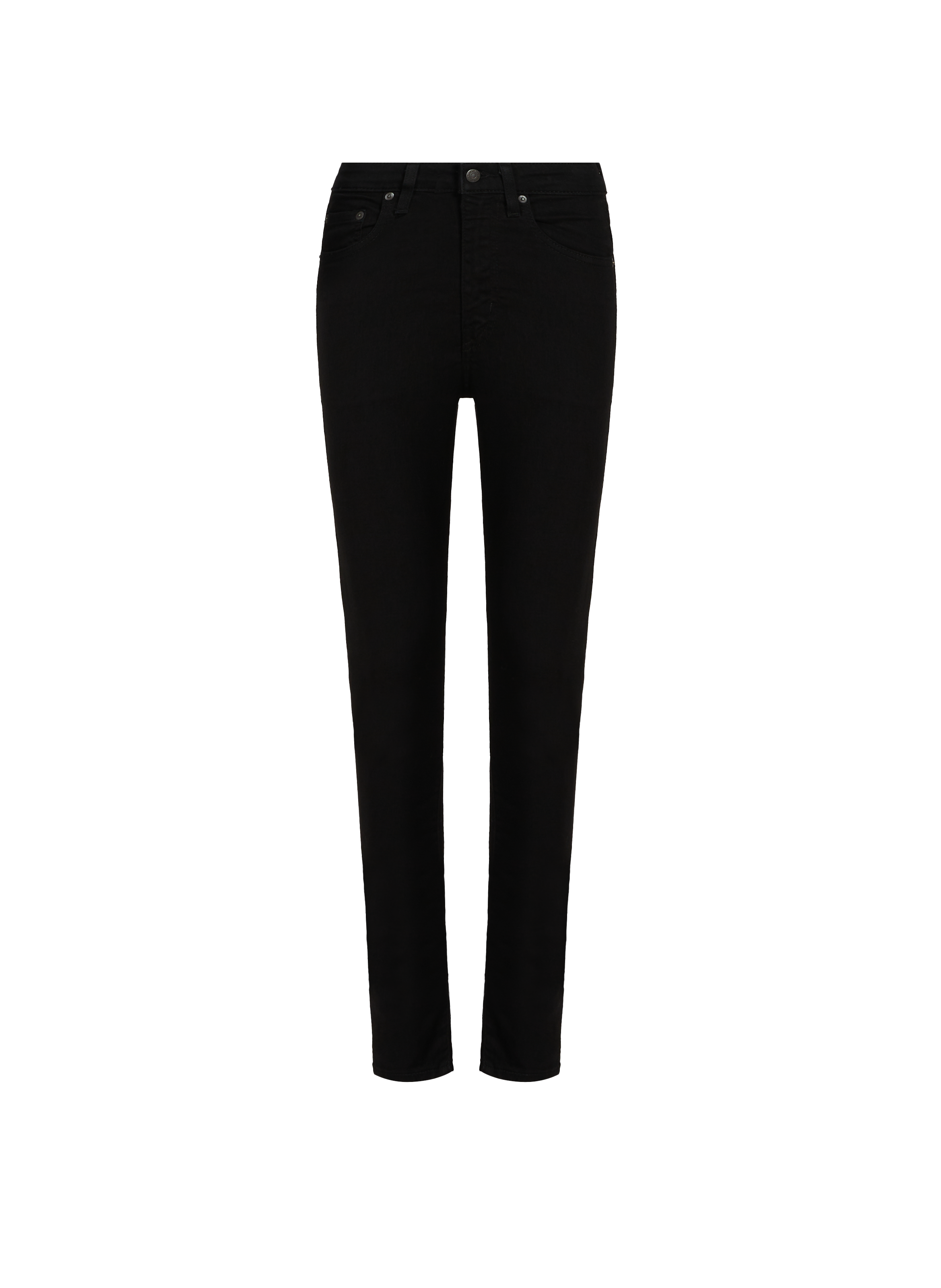 High-waisted Skinny jeans LEVI'S Black