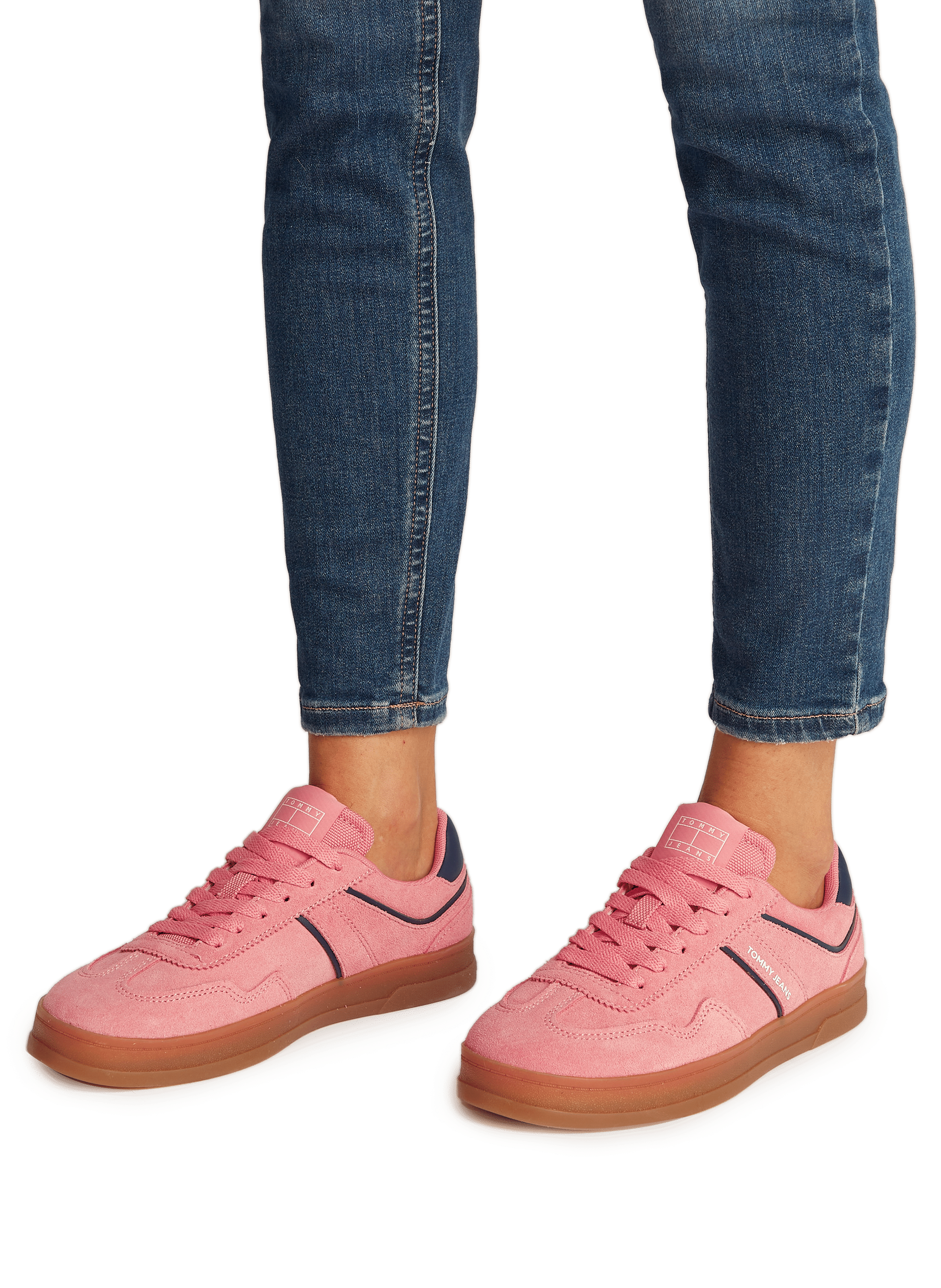 Baskets The Greenwich en daim TOMMY HILFIGER Beige