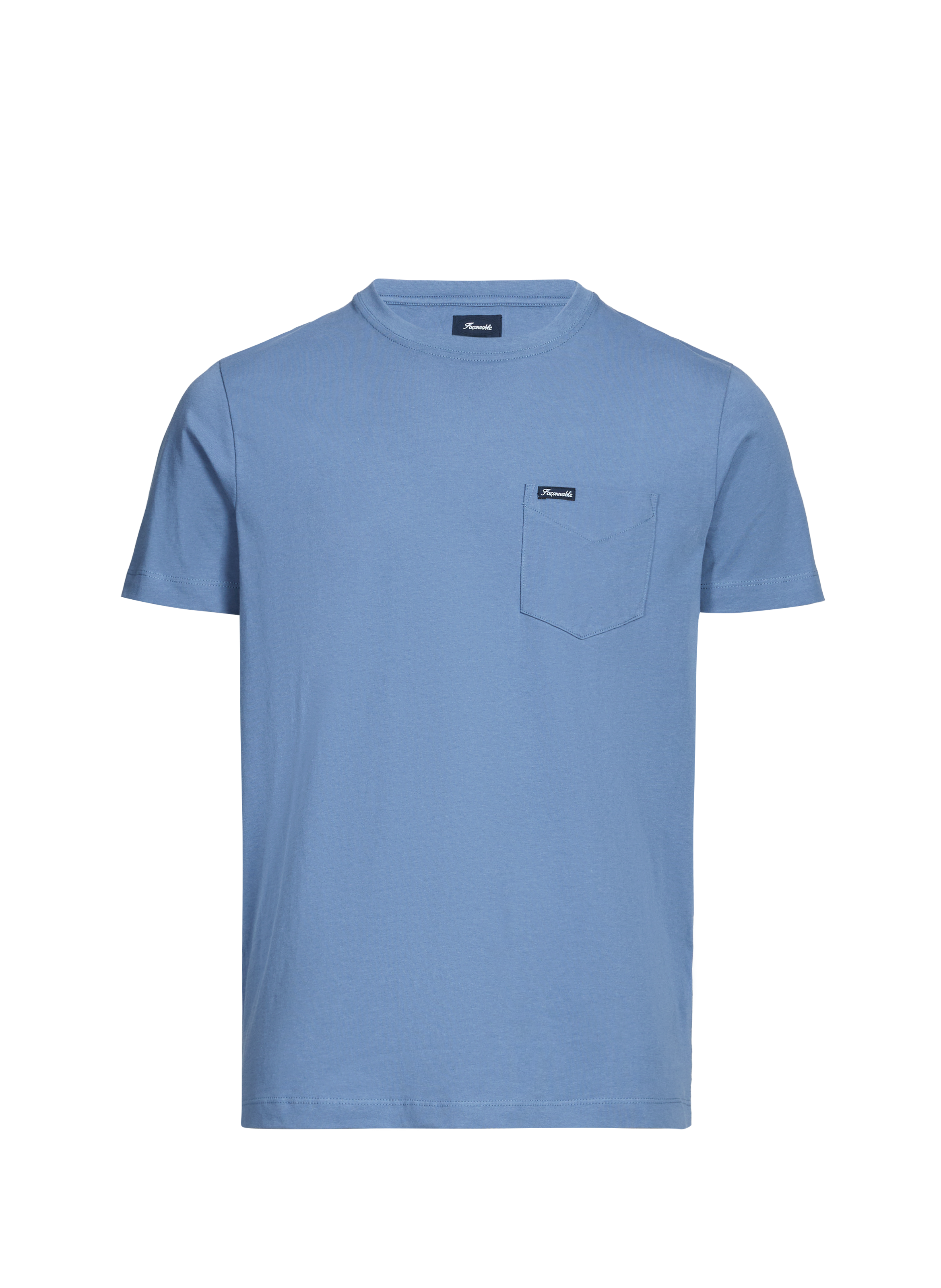 T-shirt en coton FACONNABLE Bleu