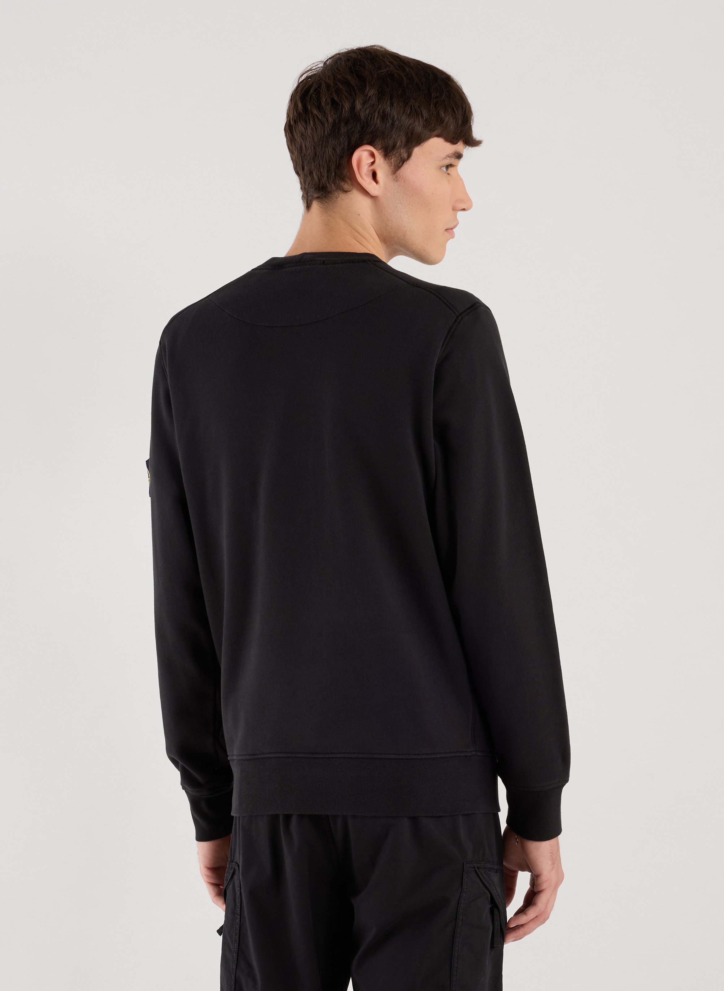 Cotton sweatshirt STONE ISLAND Black