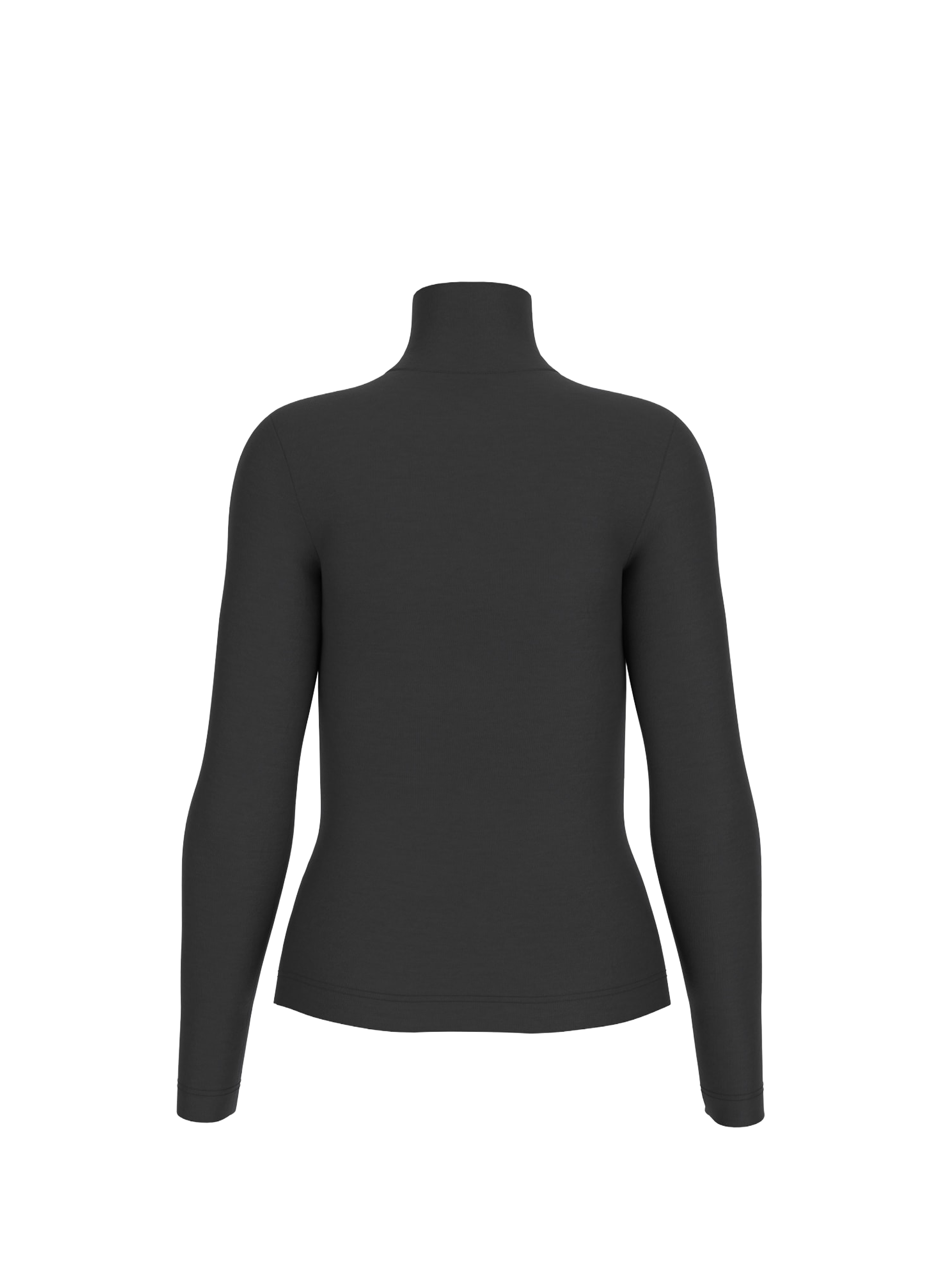 Fitted long-sleeve top GUESS Black