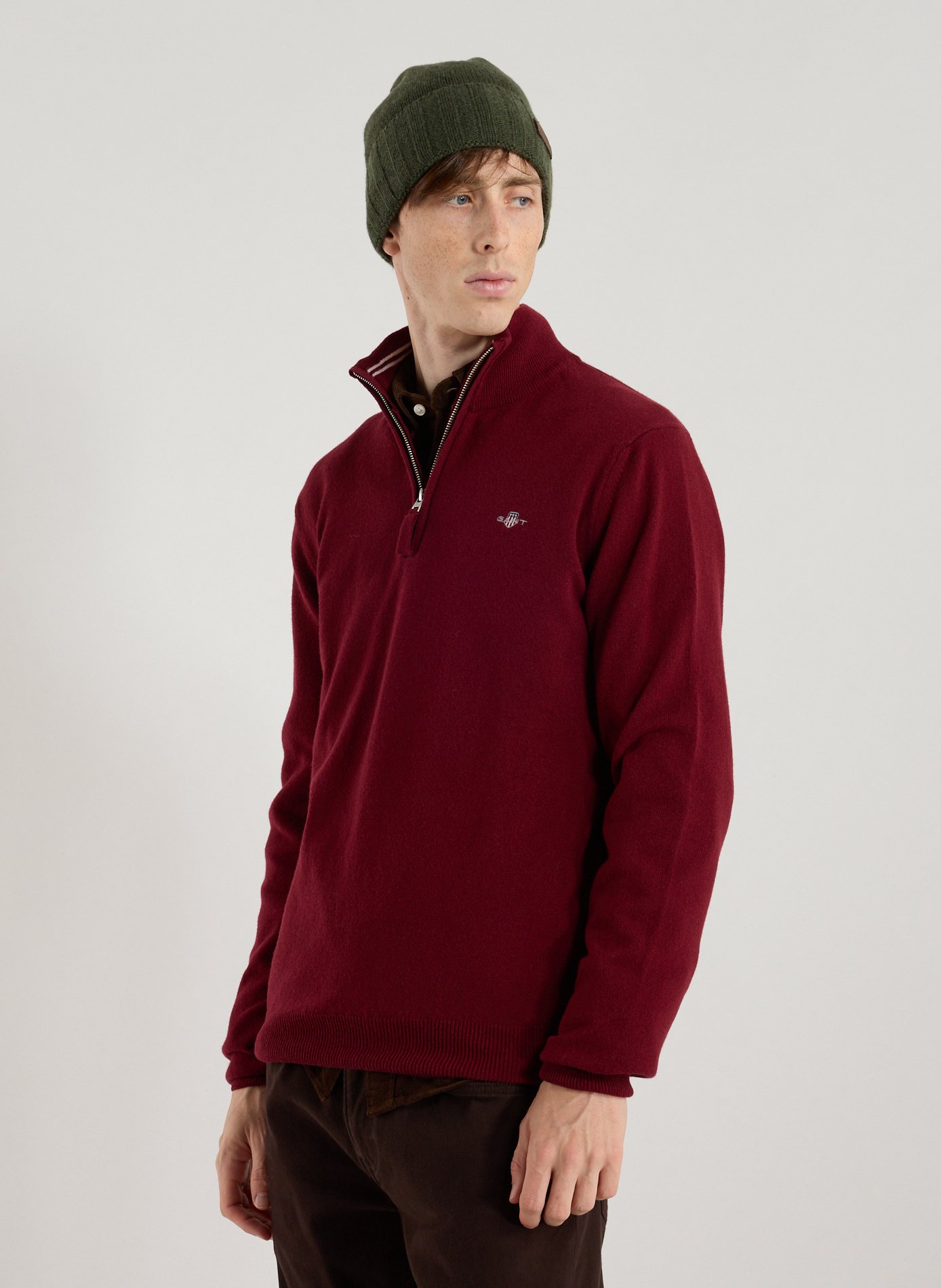 GANT Crew-neck jumper Red