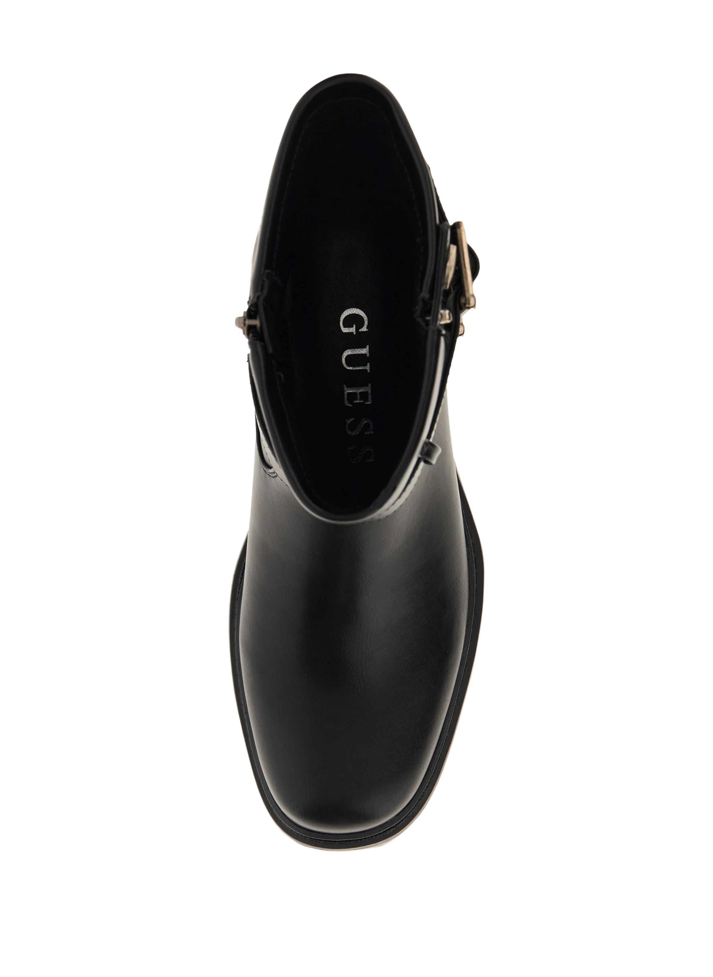 Lynden ankle boots with side buckles GUESS Black