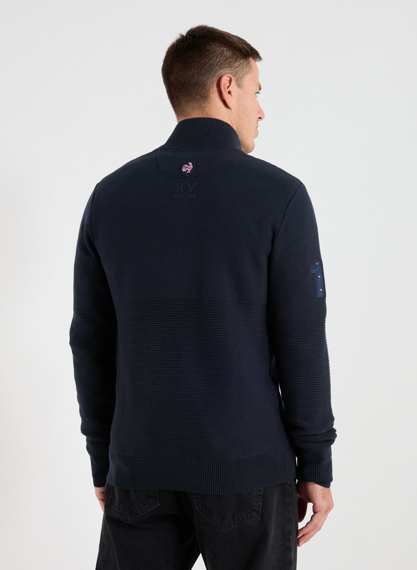 Cotton cardigan EDEN PARK Blue