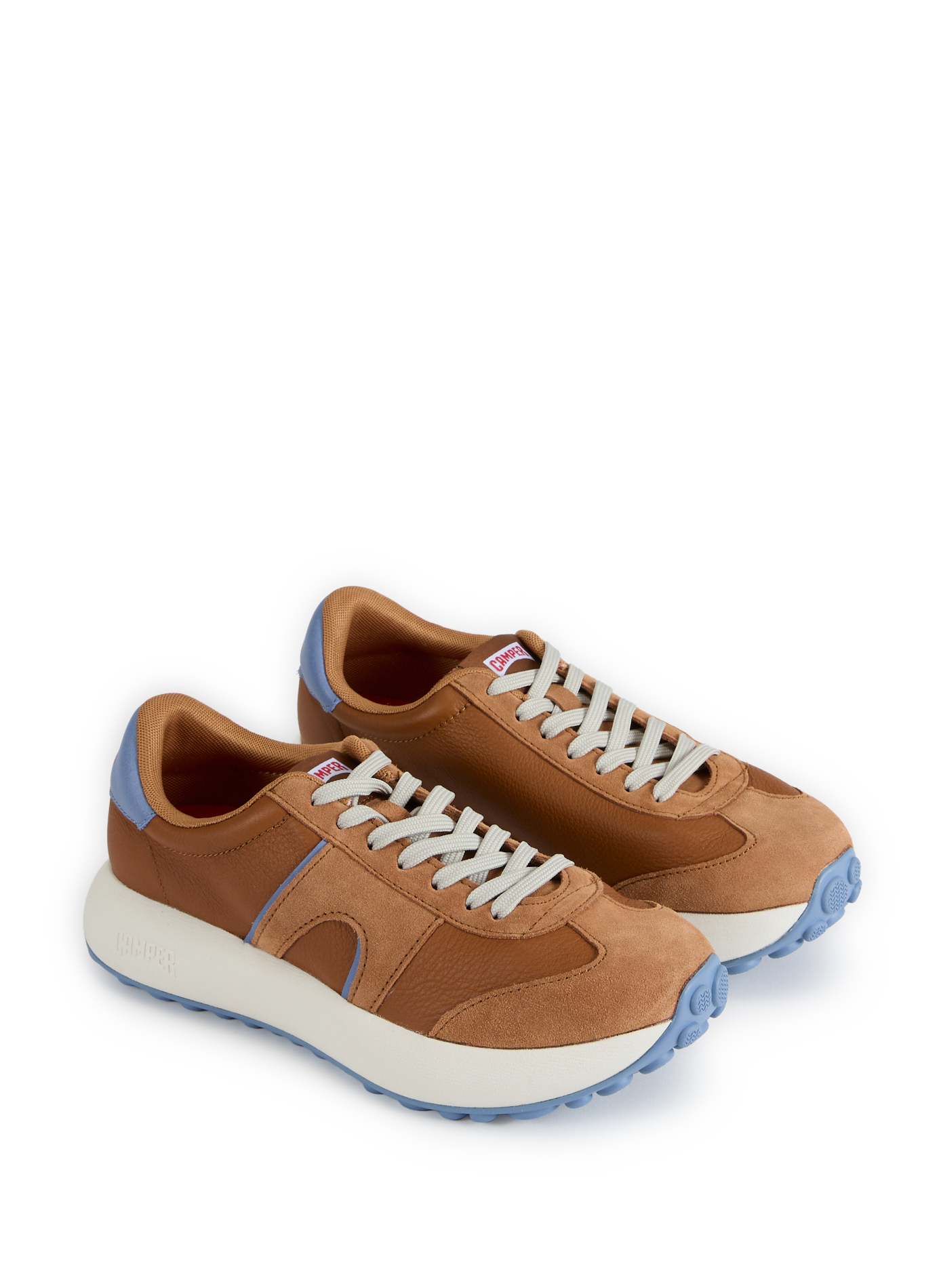 Leather sneakers CAMPER Brown