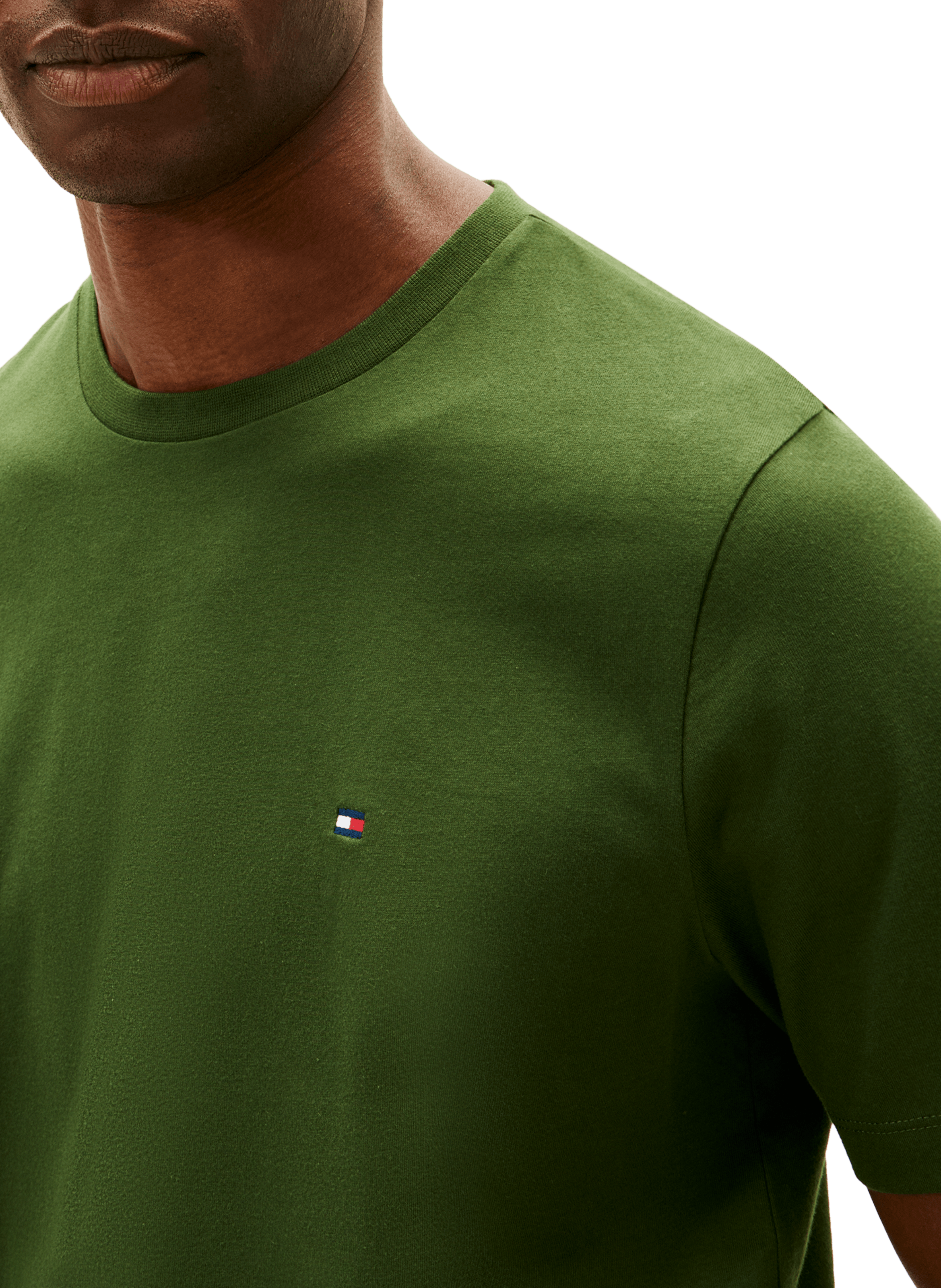 Classic Cotton T-Shirt TOMMY HILFIGER Green