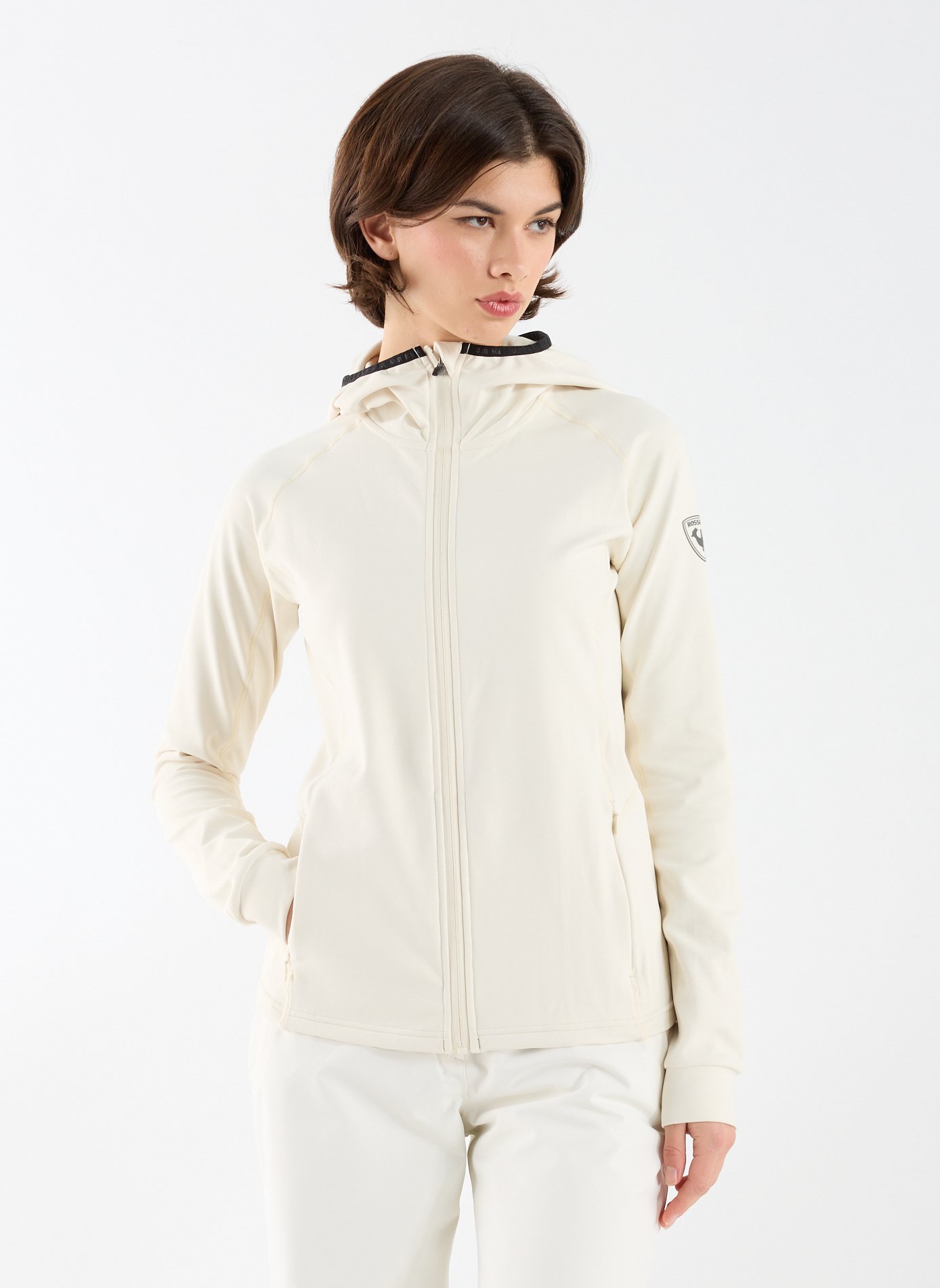 ROSSIGNOL Slim sports jacket White